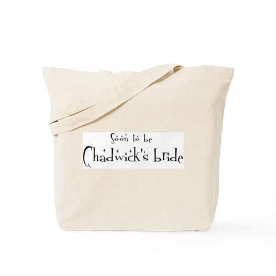 Chadwick's Bride Natural Canvas Tote Bag - Eco-Friendly Reusable Shopping Bag for Women - Perfect for Groceries, Beach Trips & Bridal Showers