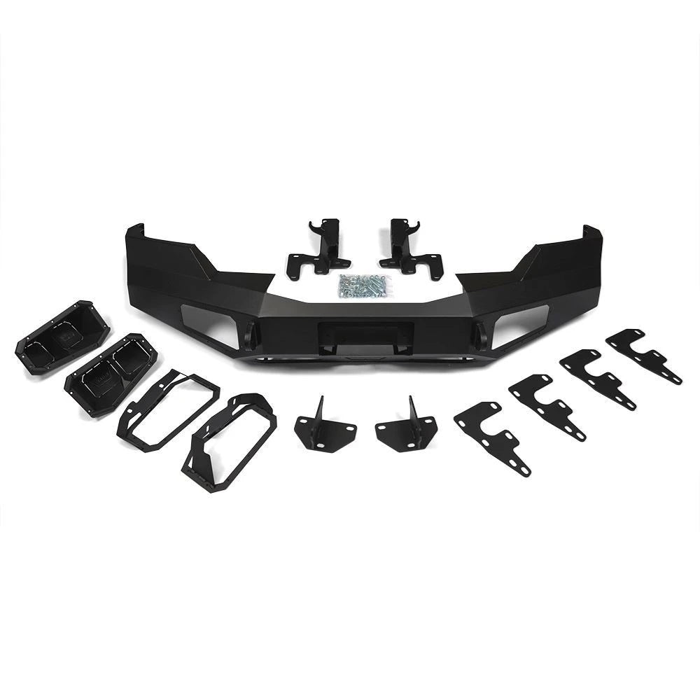 16-18 Chevrolet Silverado 1500 Ascent Front Bumper Replacement - Heavy Duty Steel Off-Road Bumper for Enhanced Protection & Style | Perfect for Off-Roading, Towing & Truck Upgrades