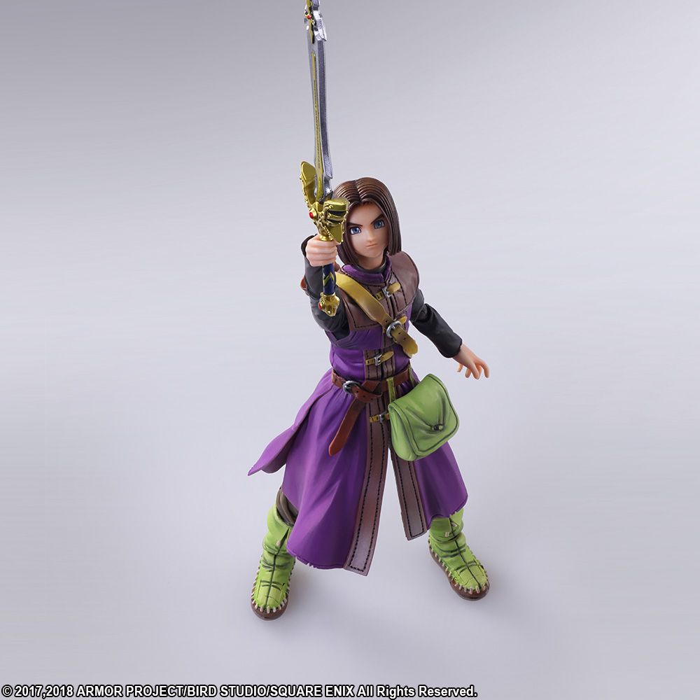 Bring Arts Dragon Quest XI The Luminary Action Figure by Square Enix - Collectible Anime Gaming Character Model for Display & Cosplay