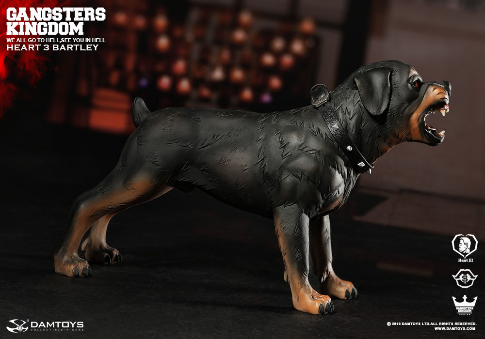 1/6 Scale Gangsters Kingdom Heart 3 Bartley GK014 Action Figure by Damtoys - Collectible Crime-Themed Model for Display & Photography