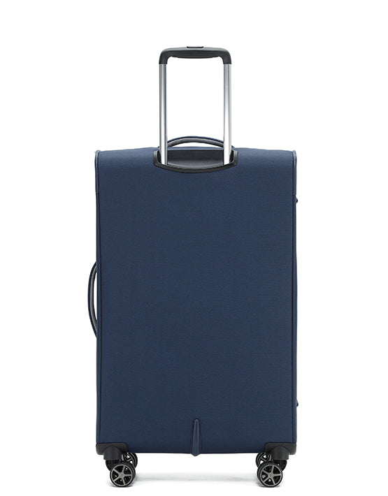 Tosca TCA720 Vega 21-Inch Small Spinner Luggage in Navy Blue - Perfect Carry-On for Business Travel & Weekend Getaways