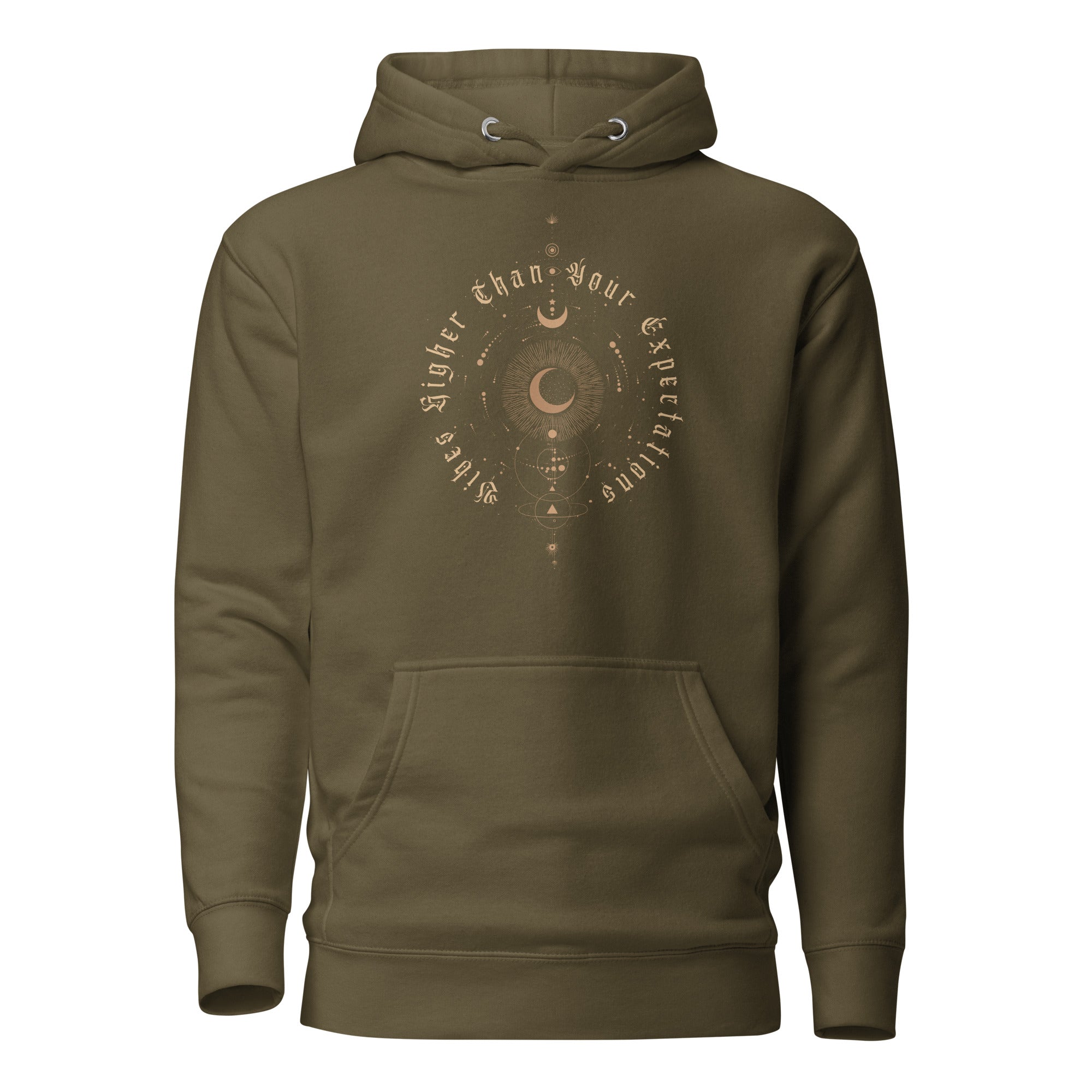 Vibes Higher Than Your Expectations Unisex Hoodie - Soft & Comfortable Pullover Sweatshirt for Men & Women | Perfect for Casual Wear, Gym, and Outdoor Activities