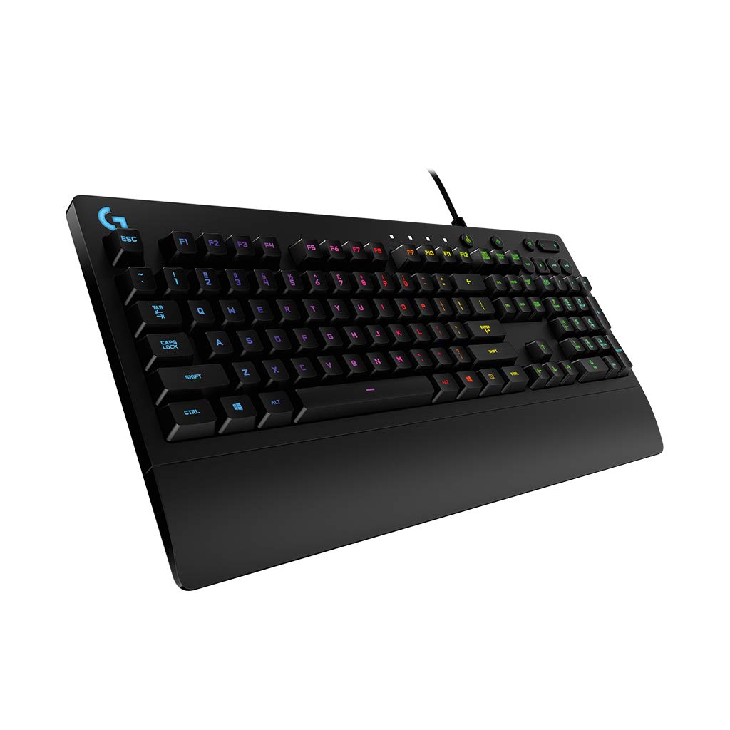 Logitech G213 Prodigy RGB Gaming Keyboard & G402 Hyperion Fury Gaming Mouse Combo - 8 Programmable Buttons, Wired USB, Ergonomic Design for PC Gamers - Perfect for FPS, MMO and Esports Gaming