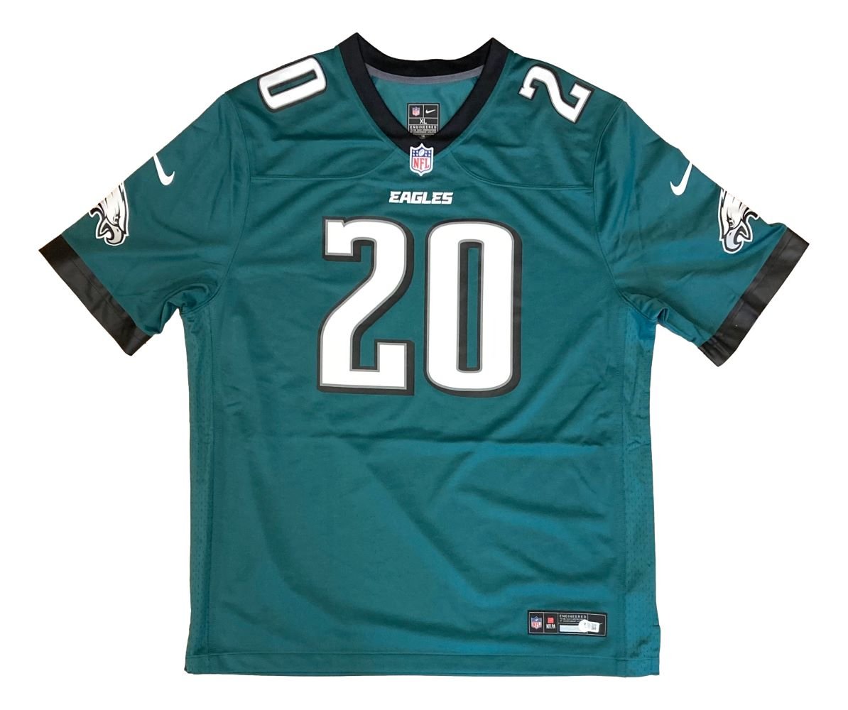 Authentic Brian Dawkins Autographed Philadelphia Eagles Green Nike Game Jersey - Perfect for Eagles Fans, Collectors & Sports Memorabilia Enthusiasts - Great for Display, Gifting & Game Day