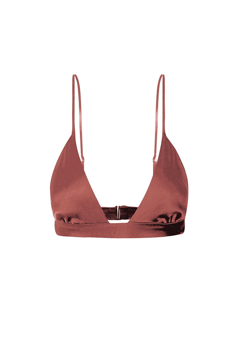 Silk Triangle Bra - Soft Comfortable Bralette for Women | Perfect for Yoga, Lounge & Everyday Wear
