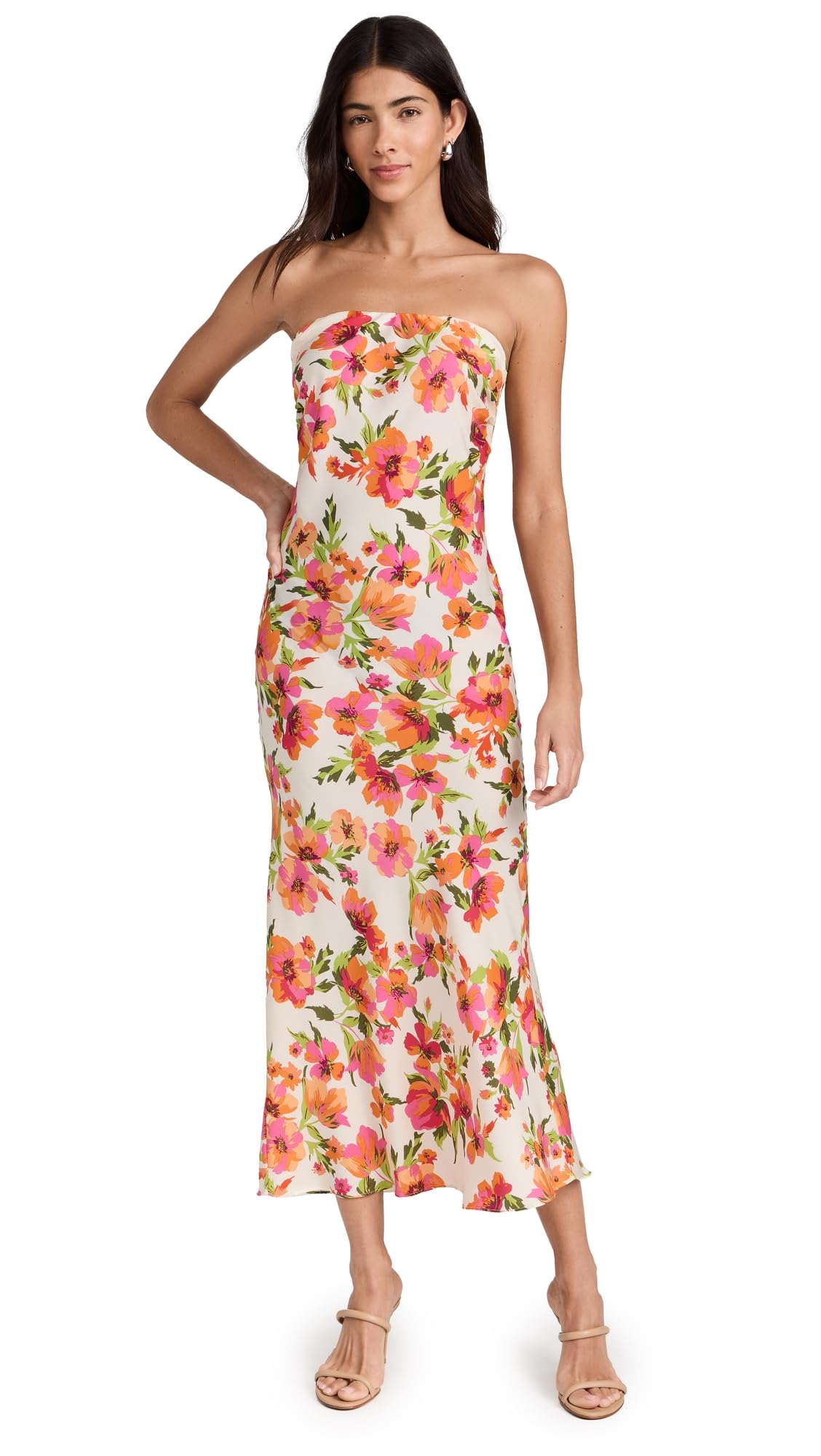 Misa Women's Thara Dress - Flowy Summer Maxi Dress with Pockets, Boho Chic Casual & Beach Wear for Women | Perfect for Vacations, Parties & Outdoor Events