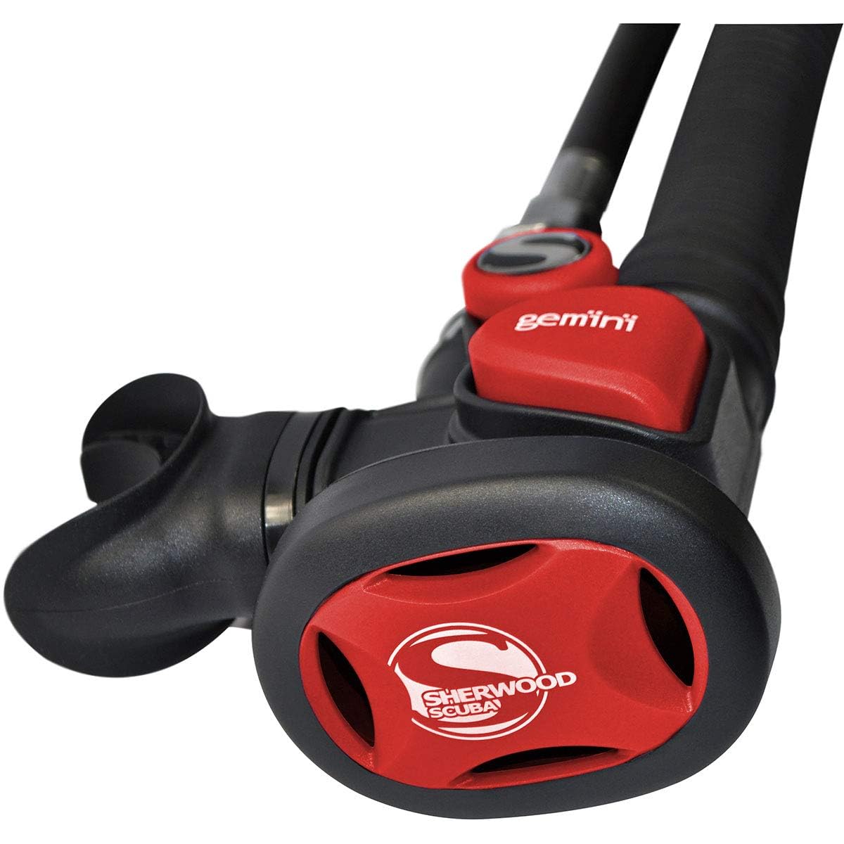 SHERWOOD SCUBA Gemini Alternate Air Source & BCD Inflator Combo - All-in-One Diving Regulator for Scuba Gear | Perfect for Emergency Air Sharing & Buoyancy Control Underwater