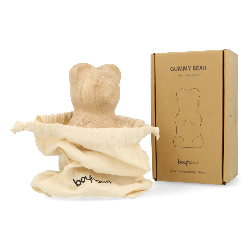 Organic Gummy Bears - Clear Oak Small Size - Delicious Vegan Snacks for Kids, Parties & Healthy Treats