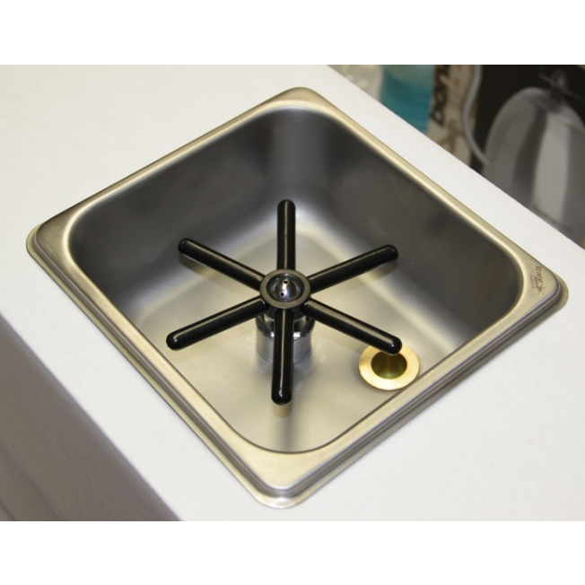 Krome Dispense Pitcher Rinser - Flush Mount Bar Sink Faucet for Commercial & Home Use | Perfect for Restaurants, Bars, and Kitchen Cleaning