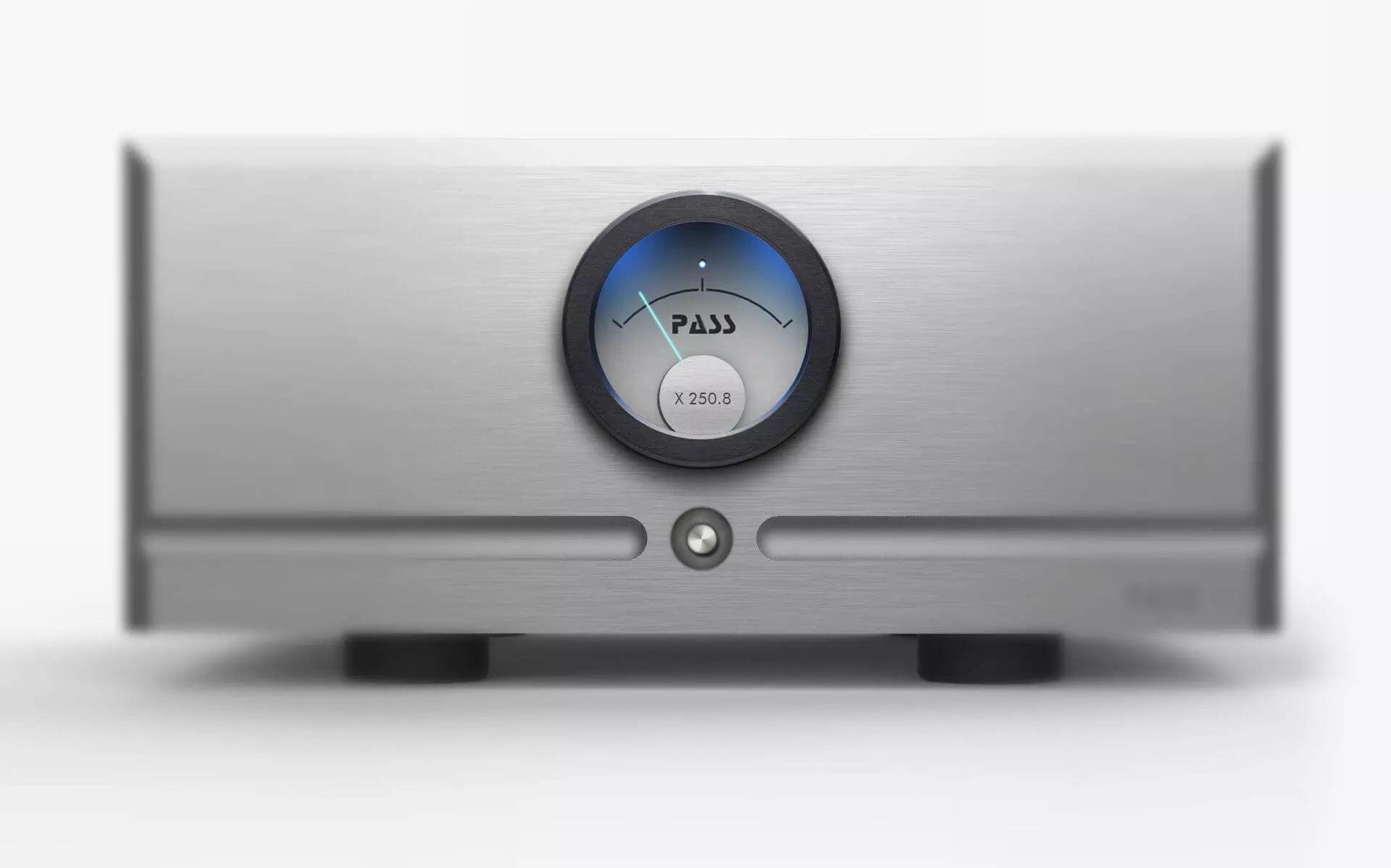 Pass Labs X250.8 High-End Stereo Power Amplifier - 250W x 2 Channels, Class A/B Design for Audiophile Home Theater & Music Listening Systems - Perfect for Hi-Fi Audio Enthusiasts and Professional Studio Setups