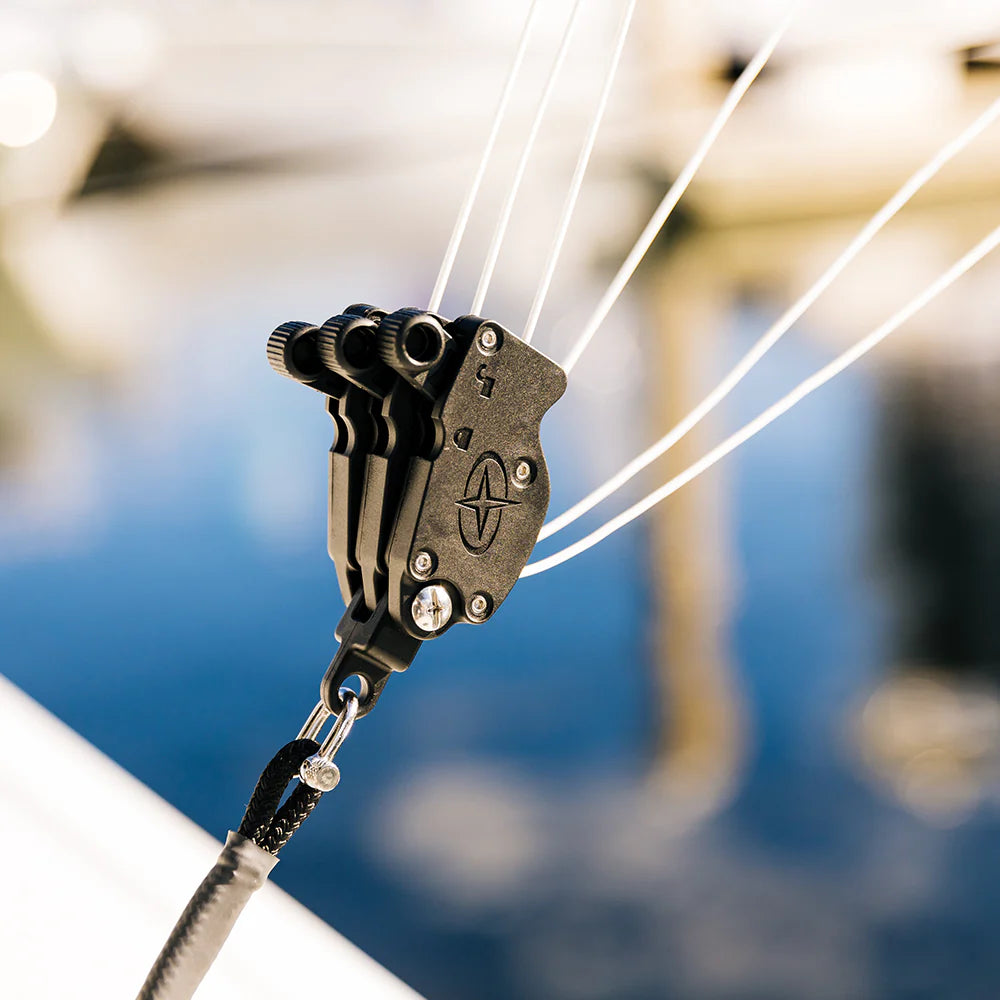Heavy Duty 400lb Gemlux GemLox Rope Locking Halyards for Marine & Boating - Secure Sailboat Rigging & Mooring Lines