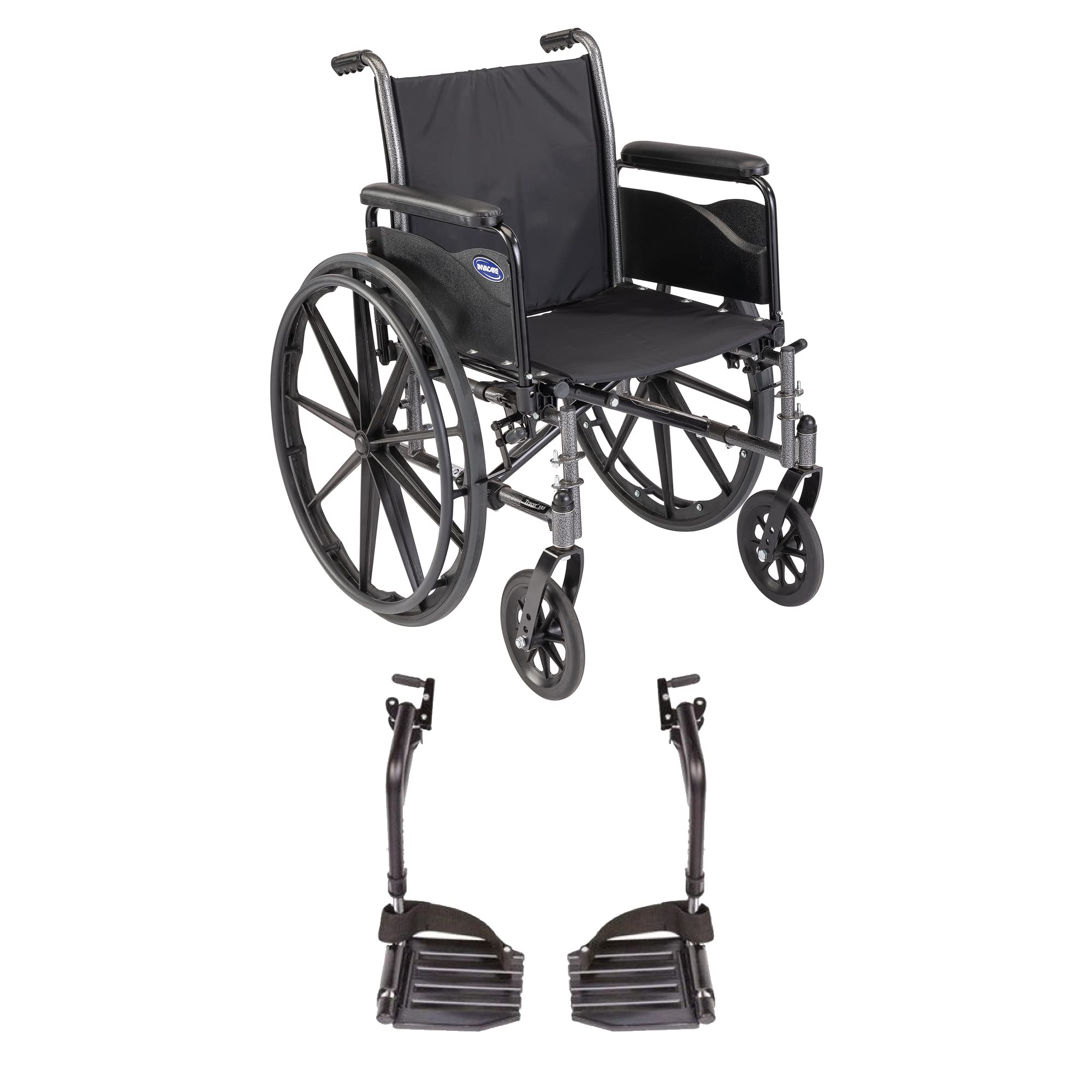 Invacare Tracer SX5 Lightweight Folding Wheelchair for Adults - 18