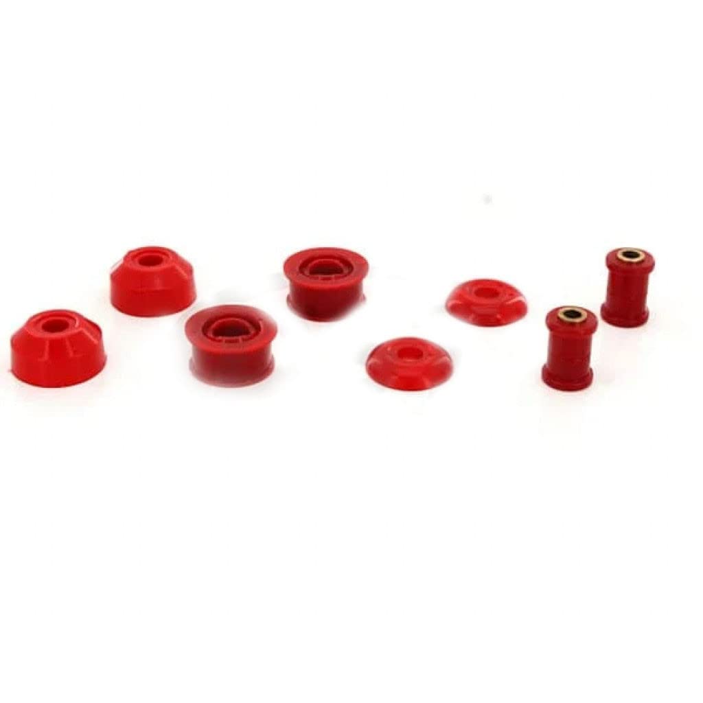 Energy Suspension Front Control Arm Bushing Kit for 2003-2004 Toyota Corolla - Red (8.3120R) | High-Performance Polyurethane Bushings for Smoother Ride & Better Handling | Perfect for Street Performance & Daily Driving