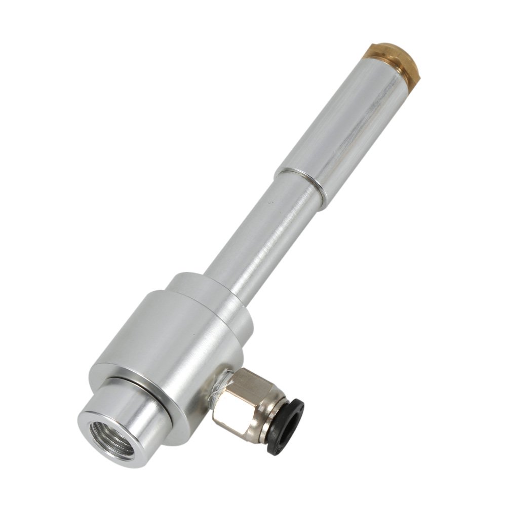 Aluminum Alloy Mini Vortex Cold Air Gun with Flexible Tube - Portable Cooling Tool for Electronics, 3D Printing, and Mechanical Processing