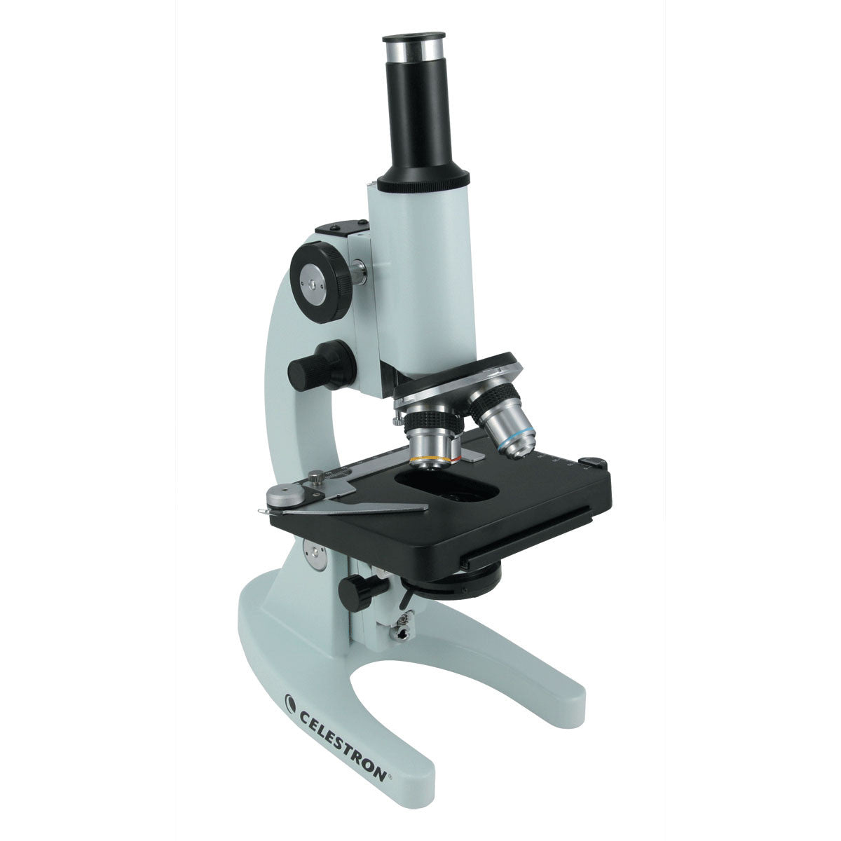 Celestron 500x Advanced Biological Compound Microscope with LED Illumination - Professional Lab & School Use for Students & Scientists (Model 44104) | Ideal for Classroom, Research & Home Science Experiments