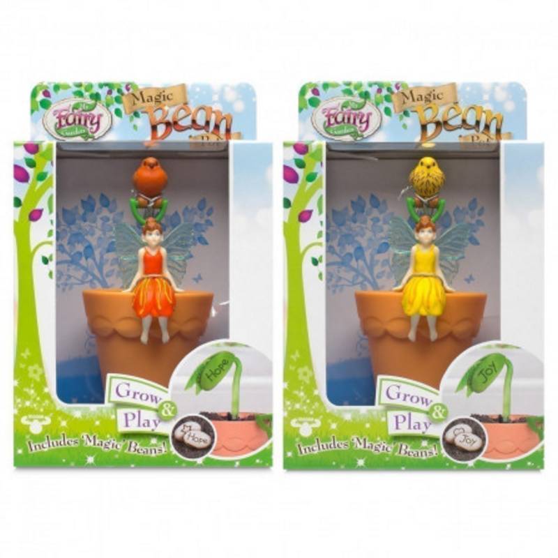 Magic Bean Pot for Fairy Garden - Enchanted DIY Miniature Garden Kit for Kids & Adults - Perfect for Indoor & Outdoor Fairy Garden Decor