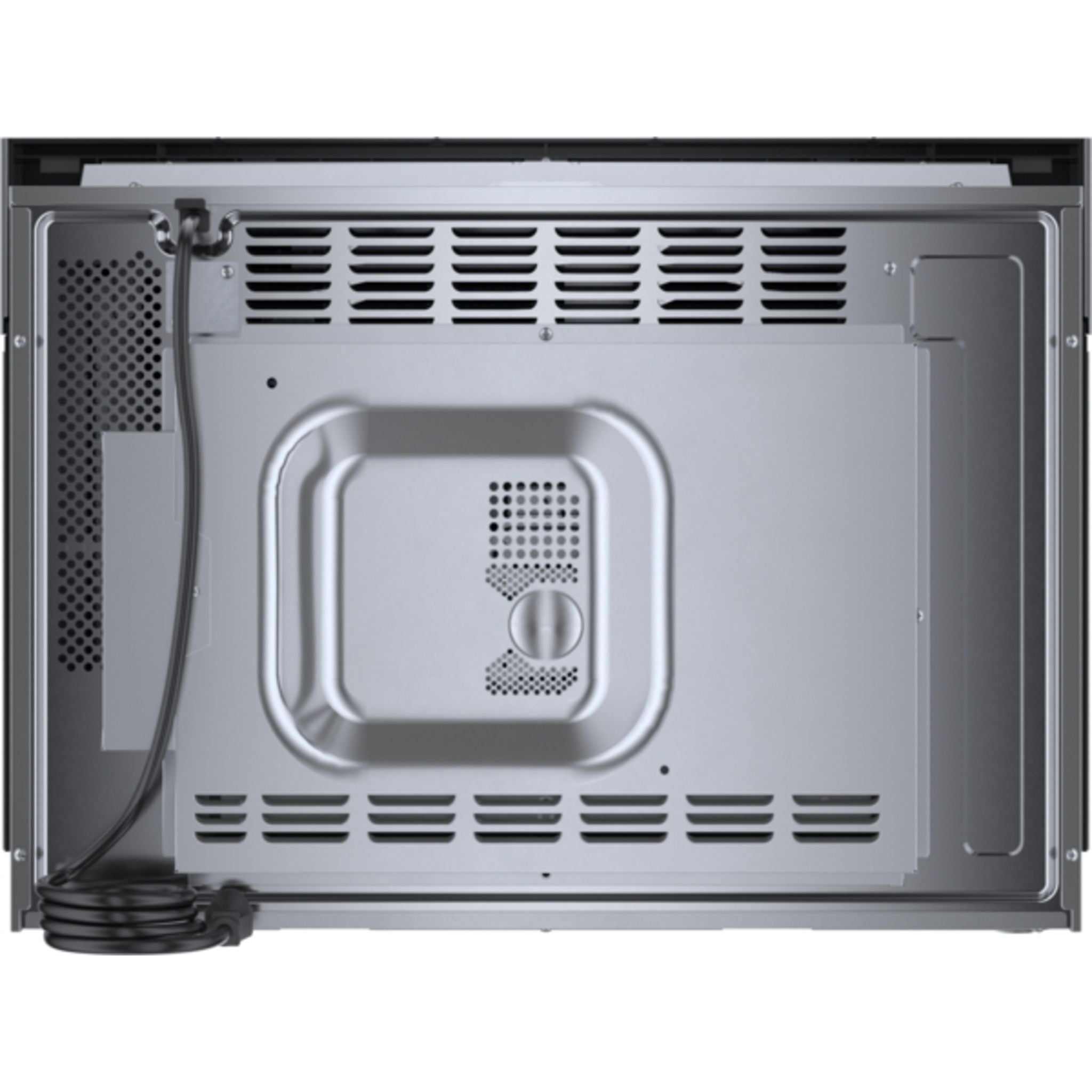 Bosch HMC80152UC Stainless Steel Built-In Microwave Oven - Perfect for Modern Kitchens, Small Spaces & Quick Meal Prep