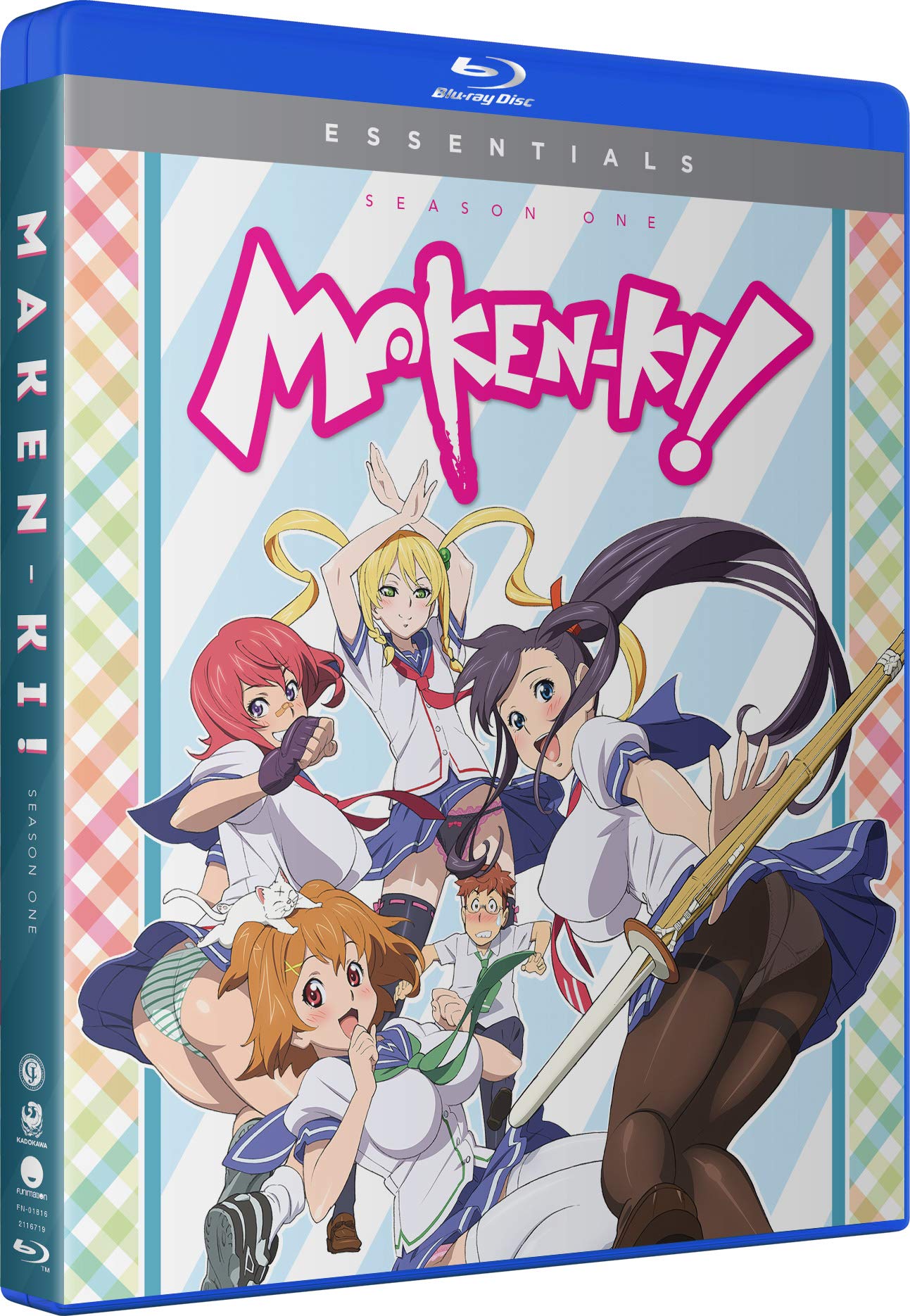 Maken-Ki!: Season One [Blu-ray] - Anime Action Series for Teens & Adults | Perfect for Home Entertainment & Anime Collections