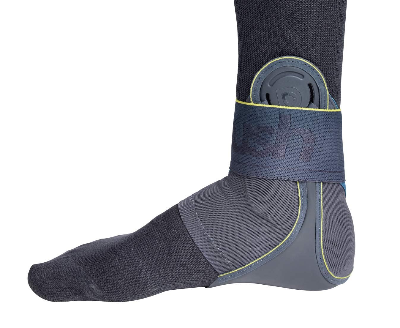 Push Sports Ankle Brace Kicx - Easy-on Support for Sprains & Injuries, Left Large Size - Perfect for Running, Basketball & Active Lifestyles