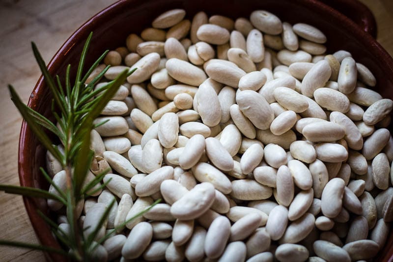 Rancho Gordo Marcella Beans 1 lb | Premium Heirloom Italian White Beans | Perfect for Soups, Stews & Pasta Dishes