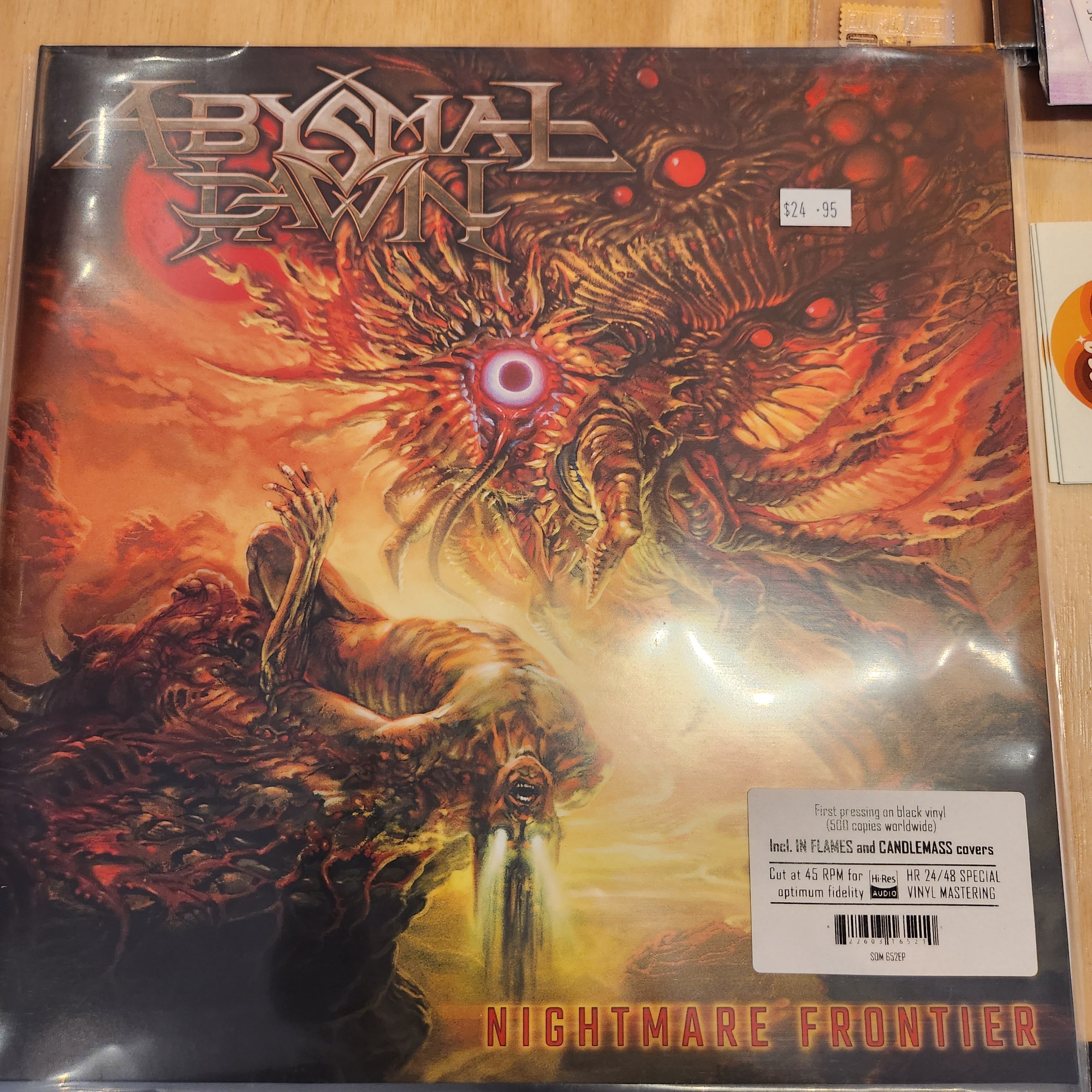Abysmal Dawn - Nightmare Frontier Vinyl LP | Heavy Metal Music Record for Collectors & Audiophiles | Perfect for Home Listening & Music Enthusiasts