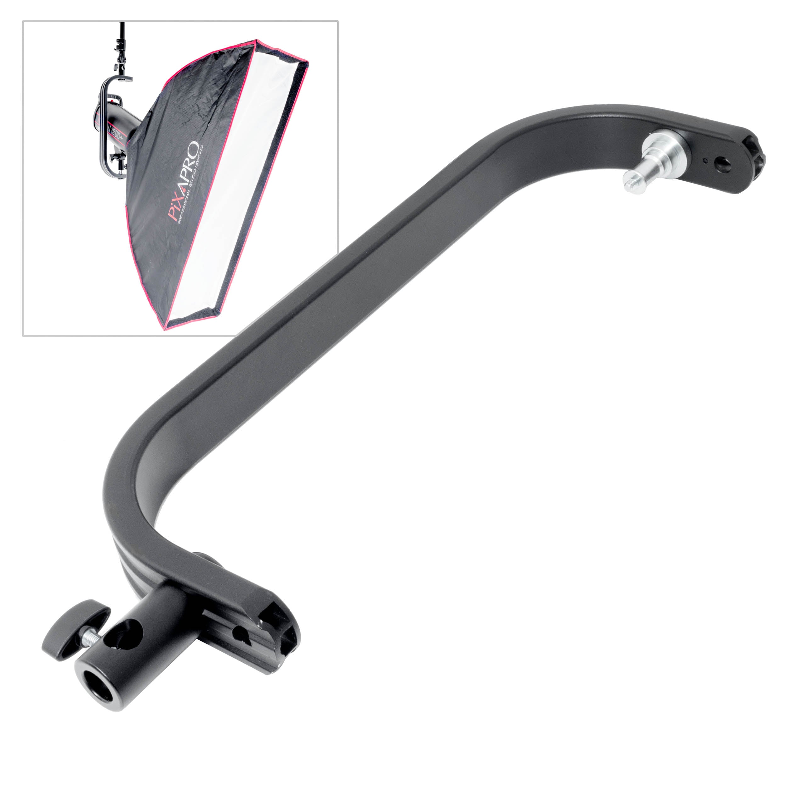 Heavy Duty Swivel Arm Mounting Bracket for Ceiling Lights - Adjustable 360° Rotation - Universal Fit for Recessed & Track Lighting (QT B01) - Perfect for Living Room, Kitchen & Commercial Spaces