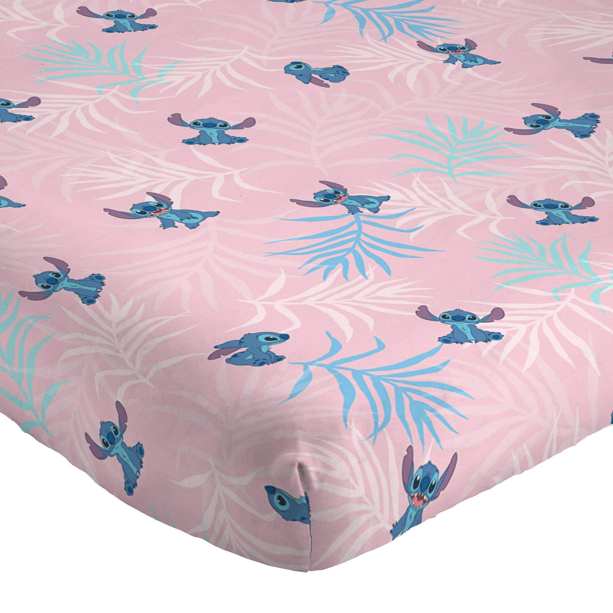 Disney Lilo & Stitch Paradise Dream 11-Piece Full Bedding Set - Includes Comforter, Fitted Sheet, Pillowcases - Perfect for Kids' Bedrooms, Themed Rooms & Disney Fans