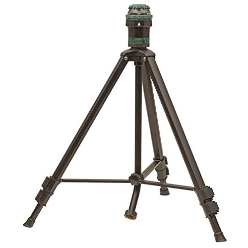 Orbit 56481 H2O-Six Gear Drive Tripod Sprinkler - 2 Pack Green Lawn Watering System for Large Yards, Gardens & Landscaping | Perfect for Even Water Distribution in Residential & Commercial Areas
