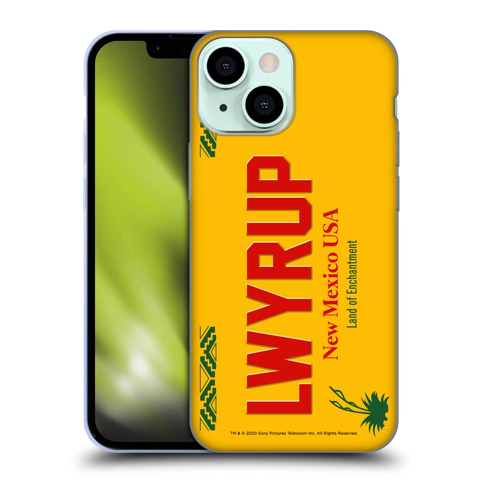 Breaking Bad Better Call Saul LWYRUP Officially Licensed Soft Gel Case for iPhone 13 Mini - Durable Protection & Stylish Design for Fans & Daily Use