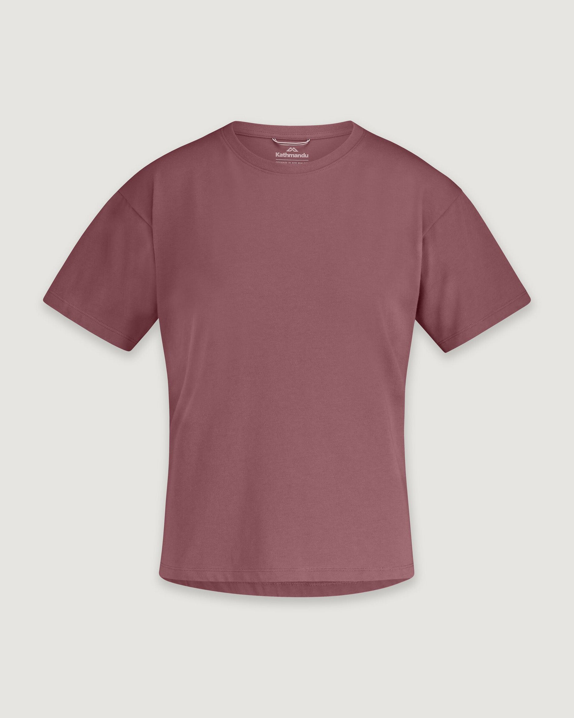 KMD Women's Short Sleeve T-Shirt - Soft Cotton Casual Tee for Everyday Wear | Perfect for Work, Gym & Weekend Outfits