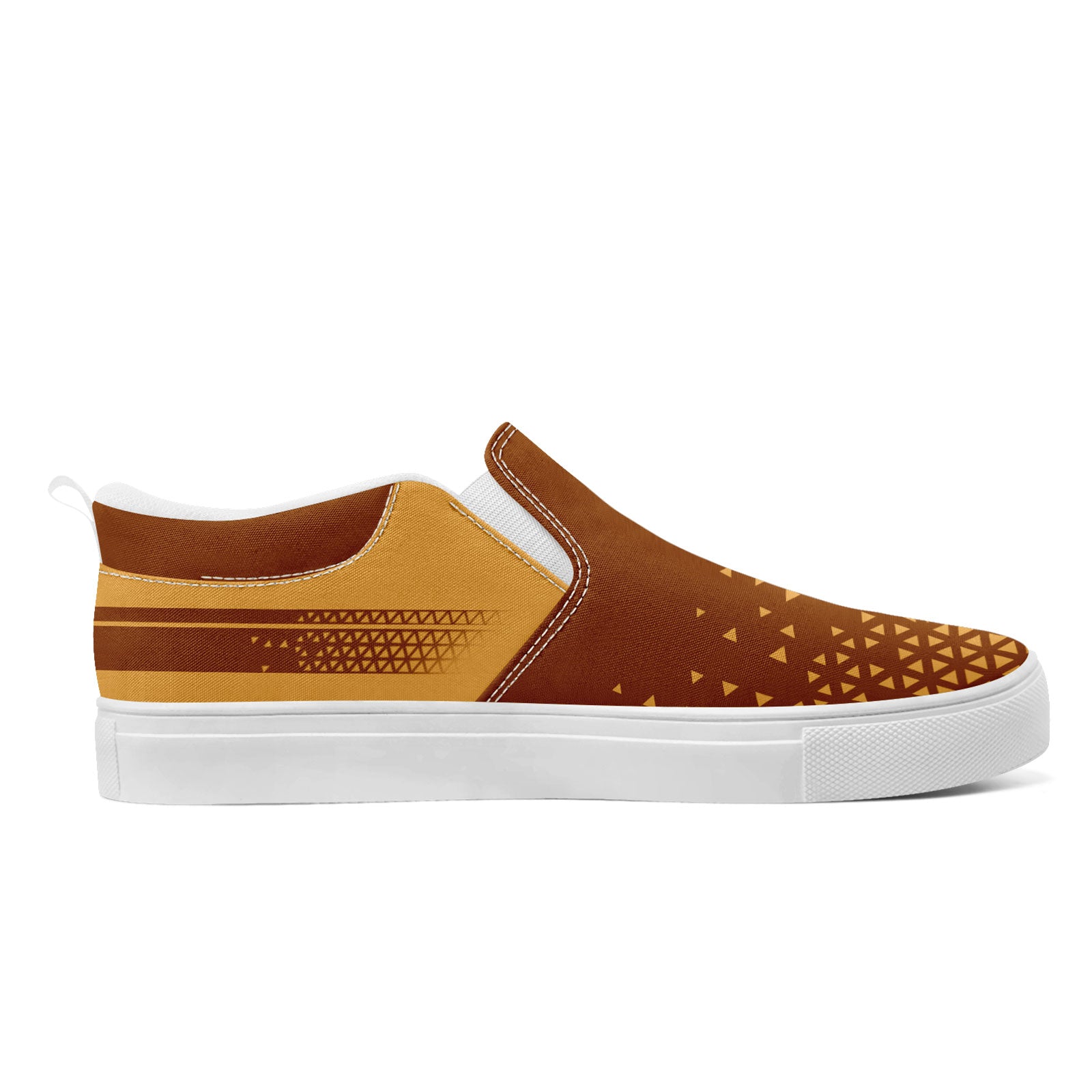 Custom Personalized Slip-On Canvas Sneakers for Women & Men - Handmade FN071 E023042 - Perfect for Casual Wear, Street Fashion & Gift Giving