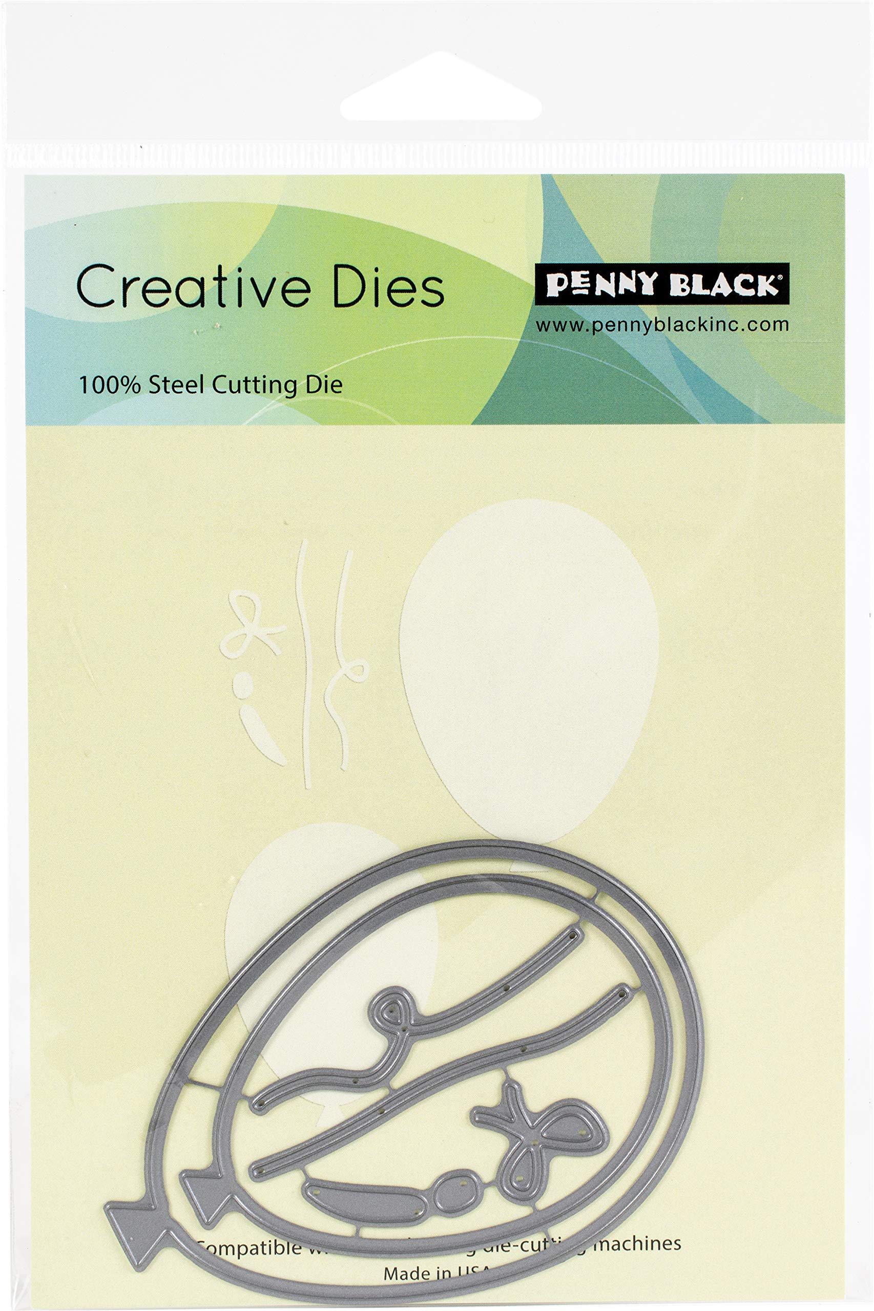 Penny Black Die Cut Balloons - Premium Party Decorations for Birthdays, Weddings & Celebrations
