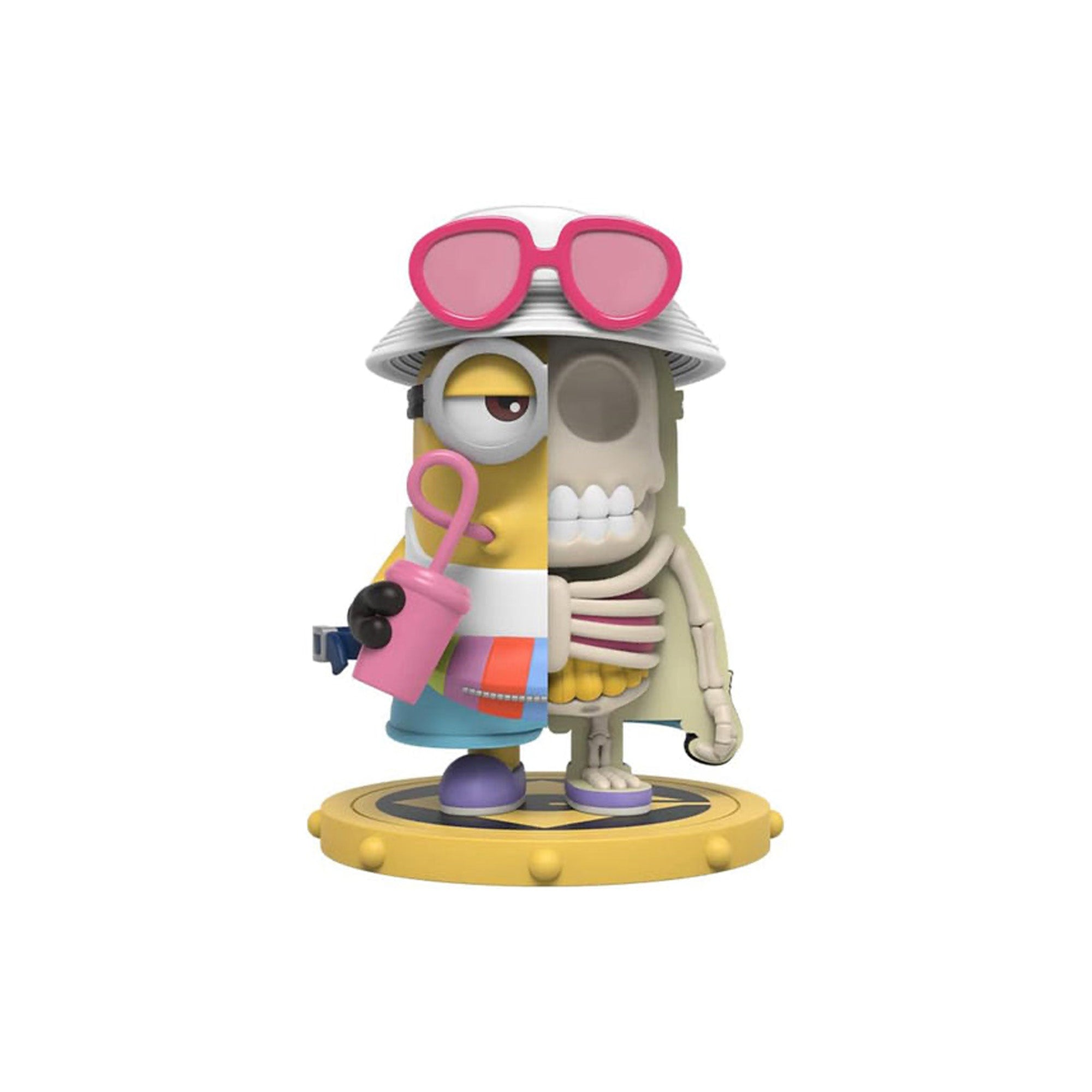 Freeny's Hidden Dissectibles Minions Series 01 'Vacay Edition' - Collectible Minion Figures for Display & Gifts - Perfect for Home Decor, Office Desk, and Movie Fan Collections