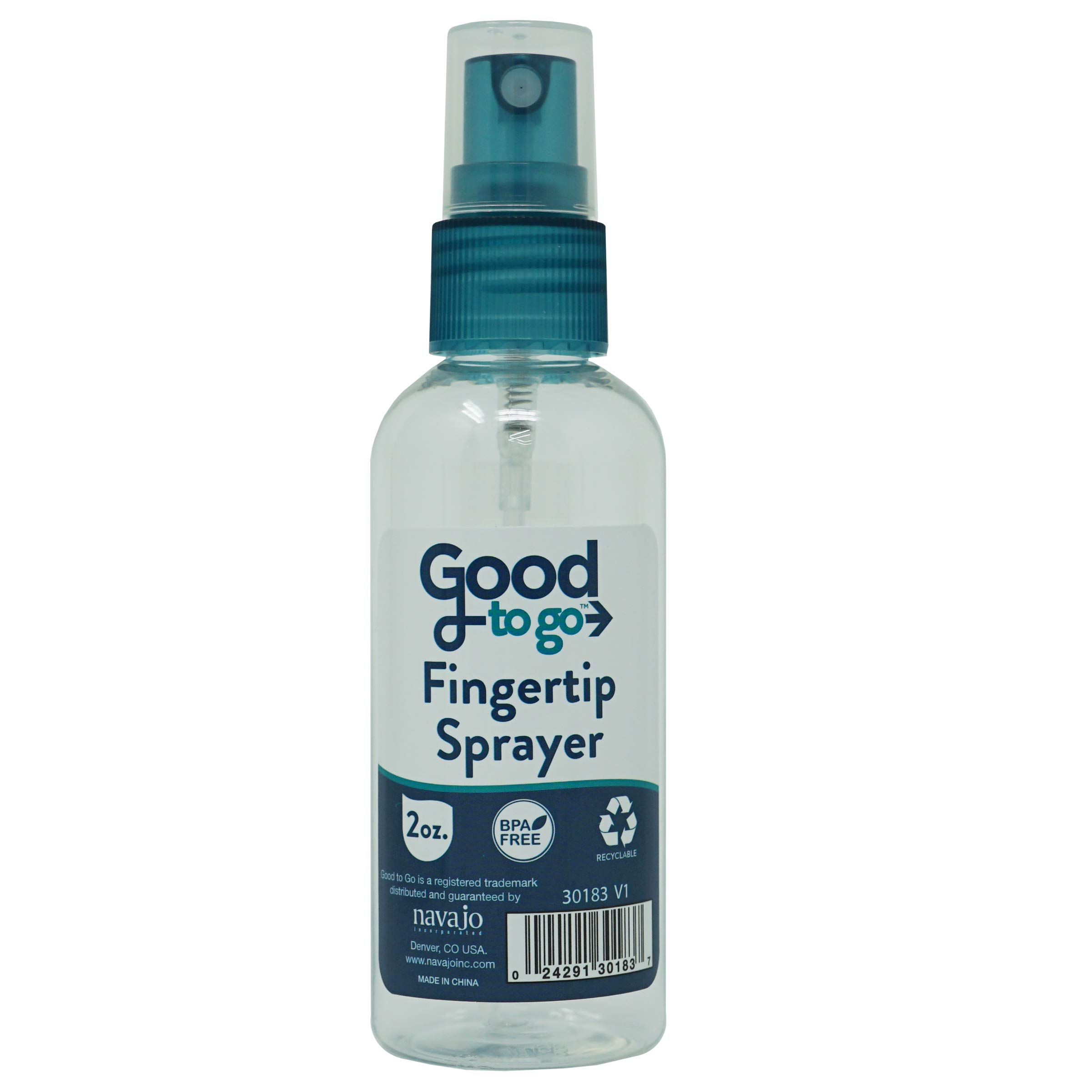 Good To Go Fingertip Spray - 2oz Travel Size (Pack of 8) | Hand Sanitizer for On-The-Go Hygiene, Office, Gym & Travel Essentials