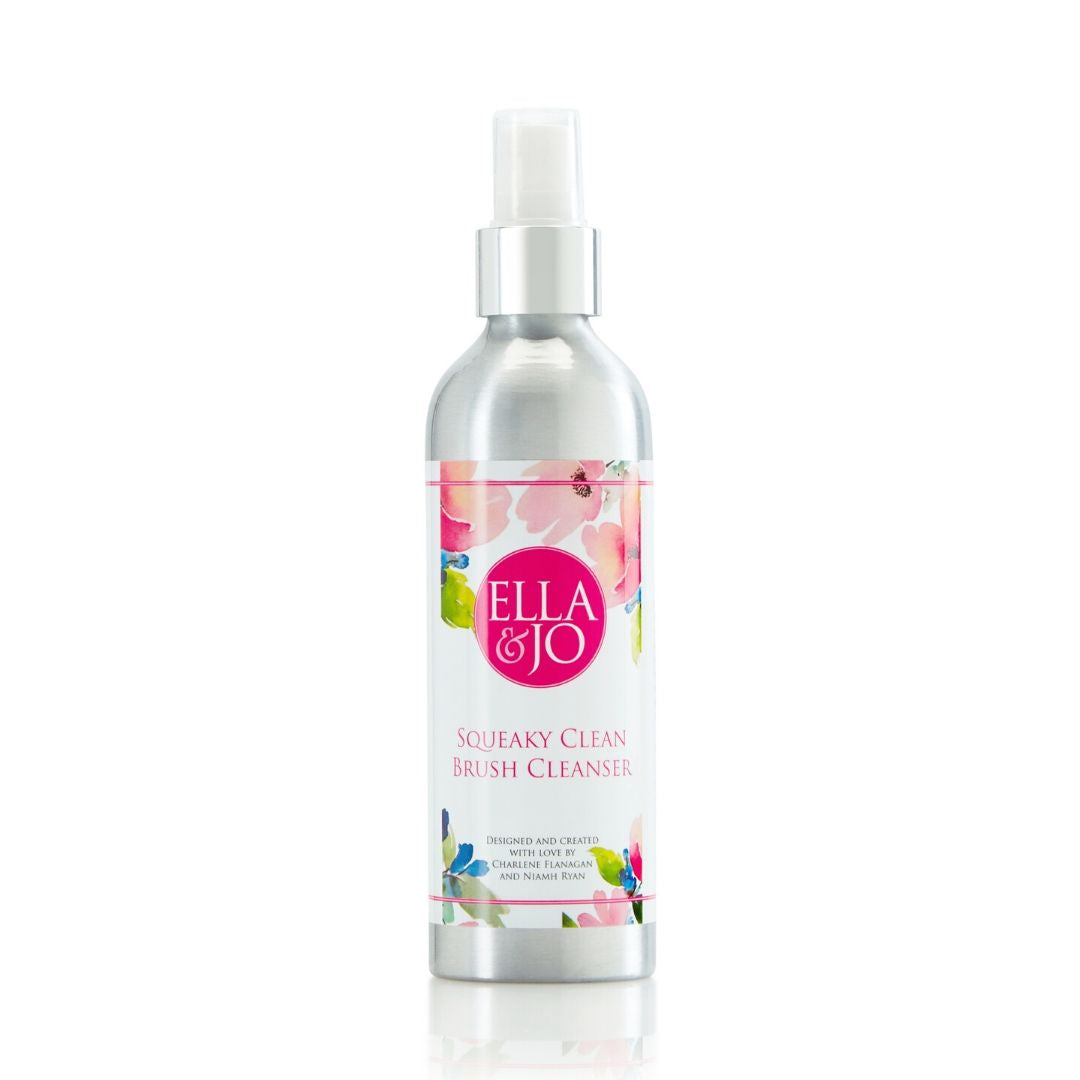 Ella & Jo Squeaky Clean Brush Cleanser - Professional Makeup Brush Cleaner for Deep Cleaning & Sanitizing | Perfect for Daily Brush Care & Makeup Artist Kit Maintenance