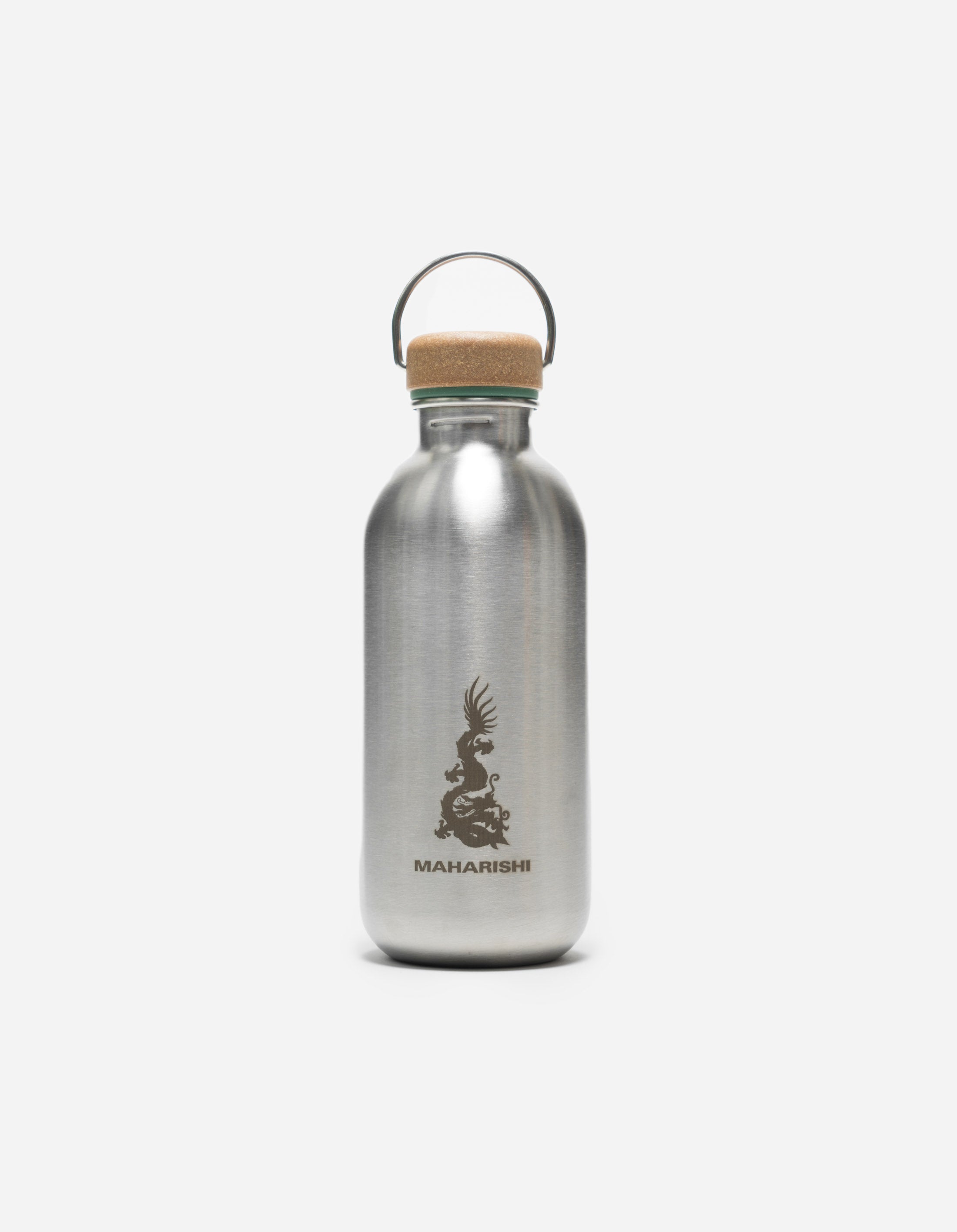 Maharishi x Black+Blum Stainless Steel Water Bottle - 20oz Insulated Thermos for Hot & Cold Drinks - Perfect for Gym, Hiking, Travel & Office Use