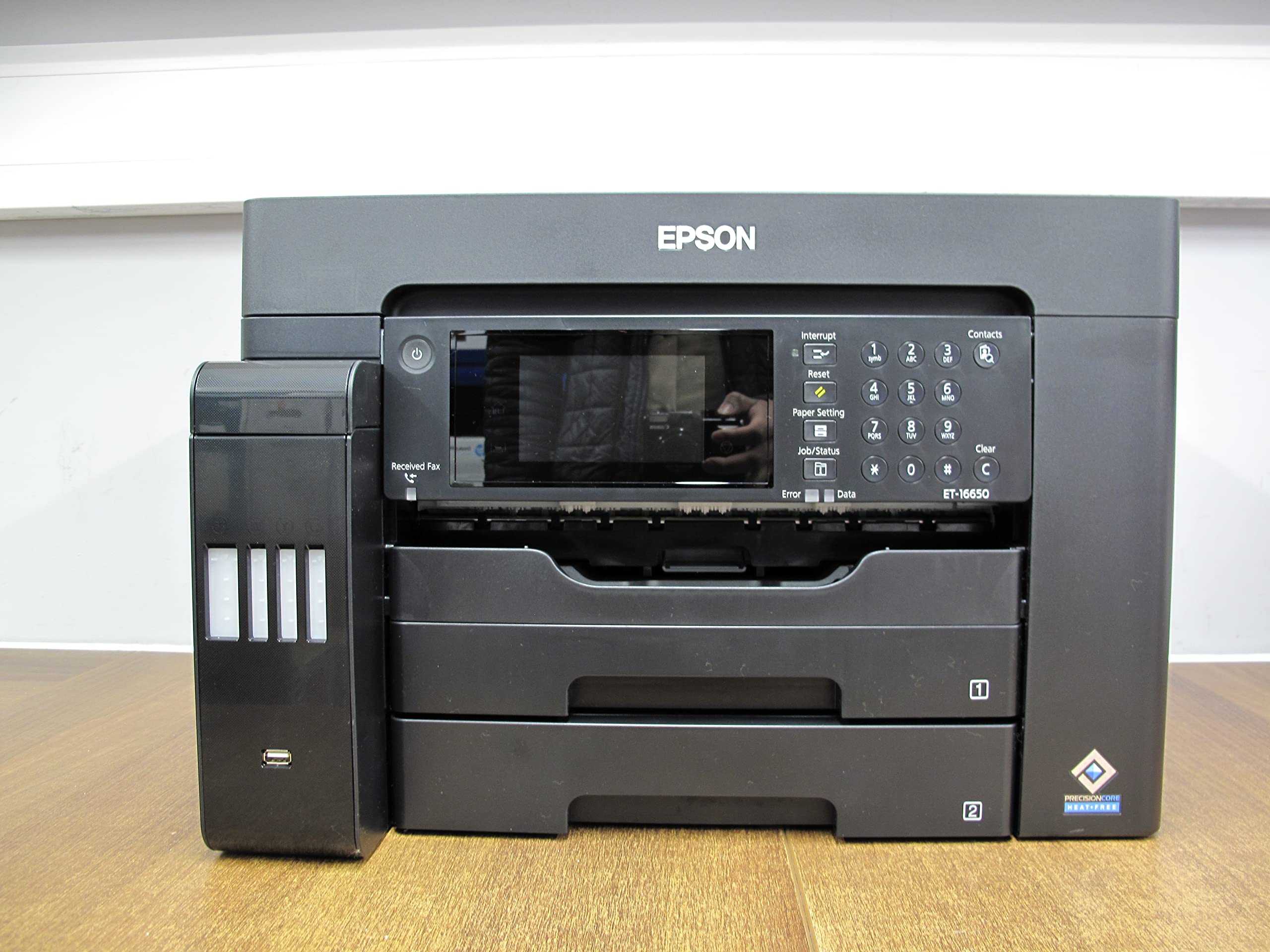 Epson EcoTank ET-16650 Wireless All-in-One A3+ Printer with Scan, Copy & Fax | High-Capacity Ink Tank System | Ideal for Home Office & Small Business Printing Needs