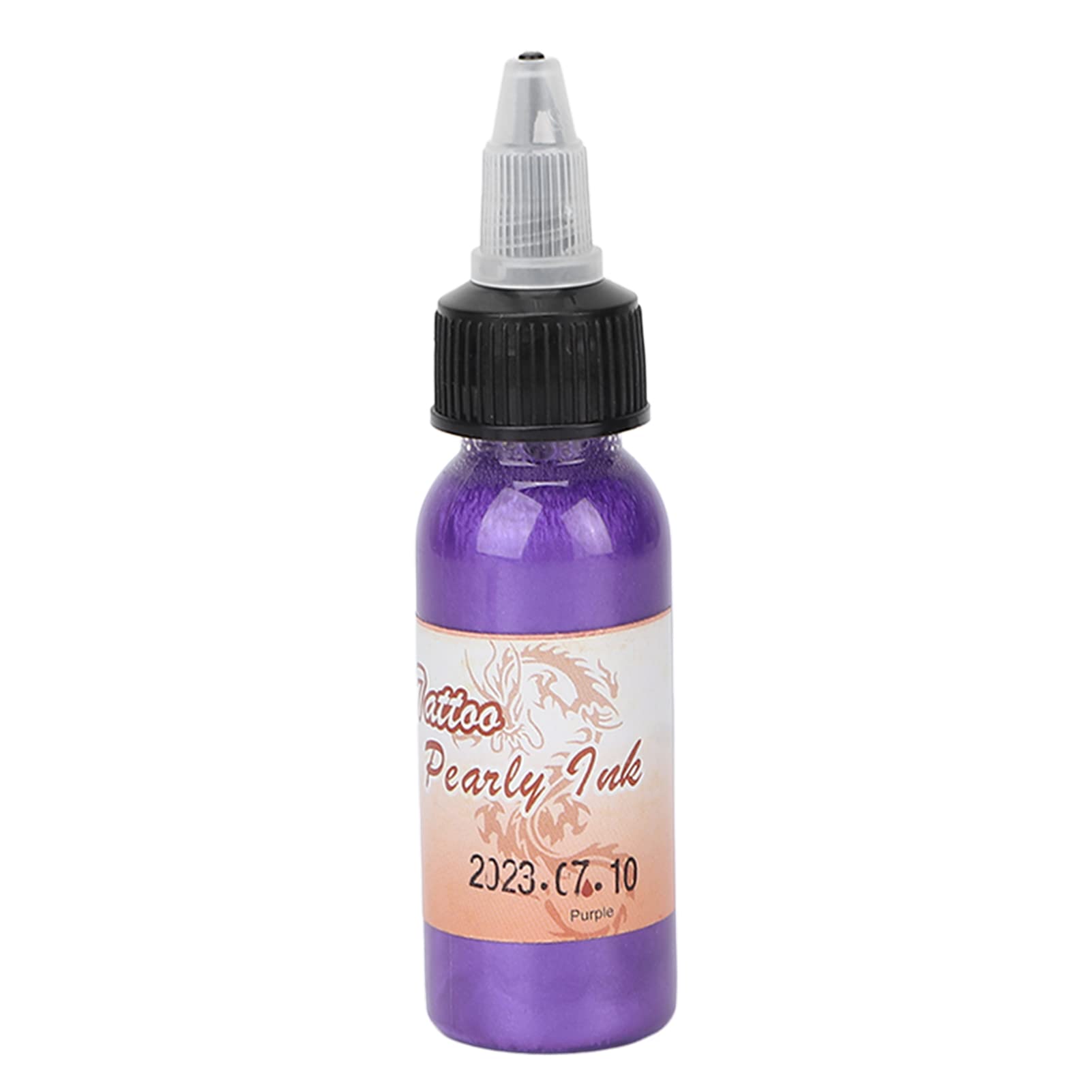 Safe & Stylish Body Paint Makeup for Festival, Stage & Party - Pearly Purple Ink | Non-Toxic, Waterproof & Long Lasting | Perfect for Halloween, Cosplay & Body Art