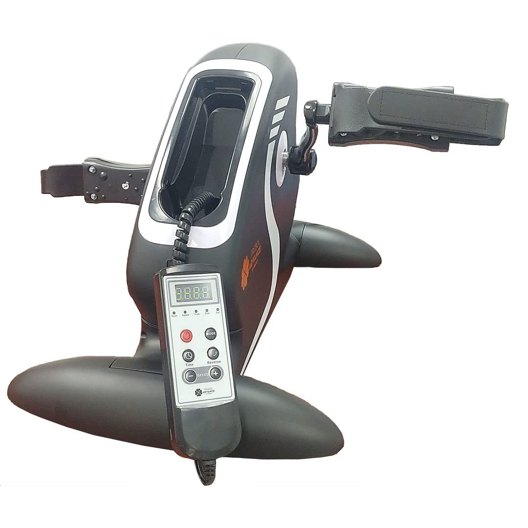 Electric Pedal Exerciser for Arm and Leg Workouts - Portable Fitness Equipment for Home, Office & Rehab Use