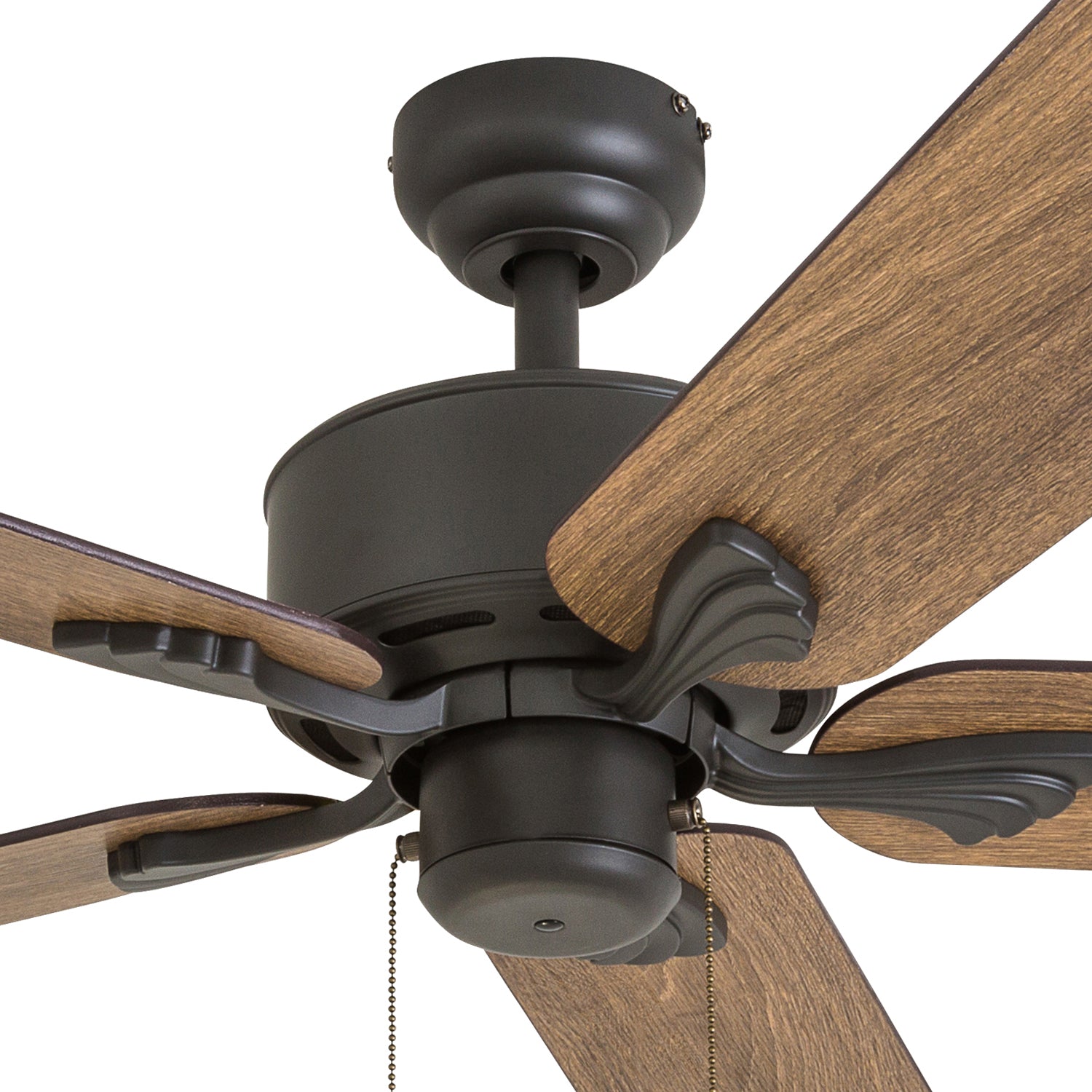 52 Inch Glencrest Bronze Ceiling Fan with Remote Control - Perfect for Living Room, Bedroom & Outdoor Patio Cooling