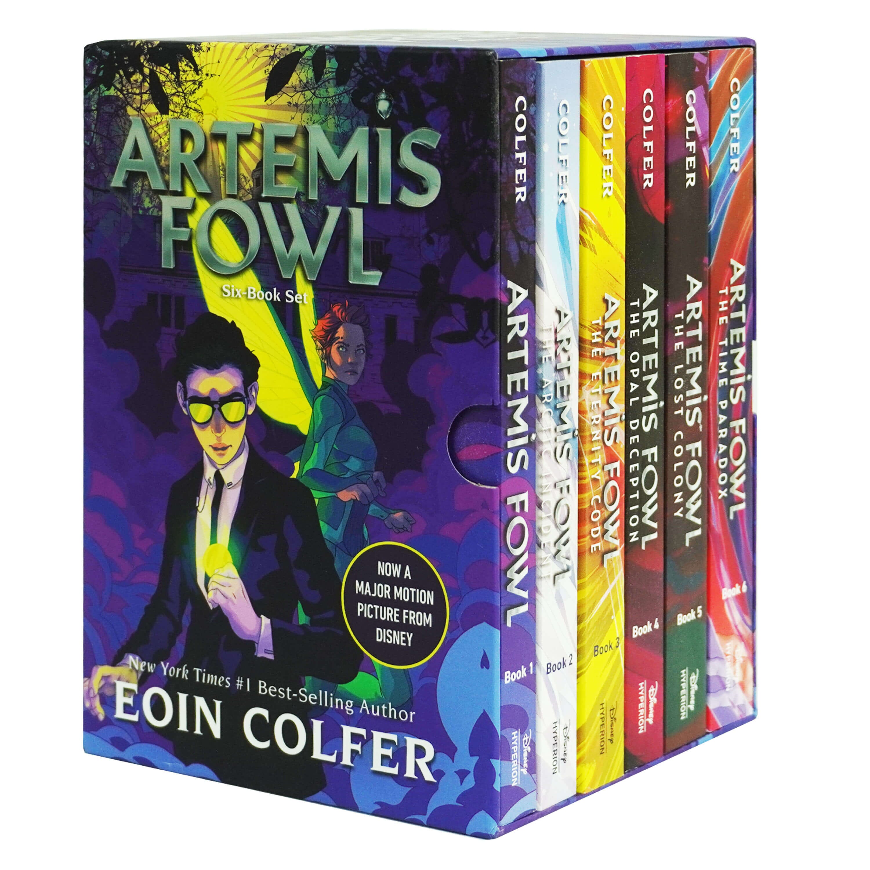 Artemis Fowl Complete 6-Book Box Set by Eoin Colfer | Paperback Fantasy Adventure Series for Kids Ages 10-14 | Perfect for Young Readers, Gifts & Classroom Libraries