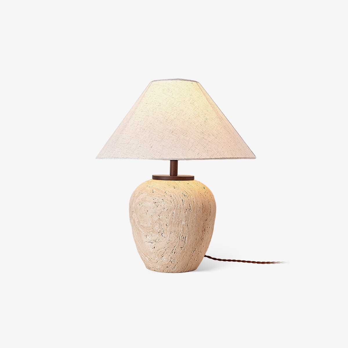 Modern AOJI Table Lamp - Adjustable LED Desk Light with USB Port, Touch Control & 3 Color Temperatures for Home Office, Bedroom, Study Room & Reading
