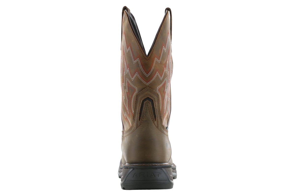 Ariat Big Rig Western Work Boots for Men - Waterproof Soft Toe Cowboy Boots - Durable & Comfortable for Ranch Work, Riding & Outdoor Activities
