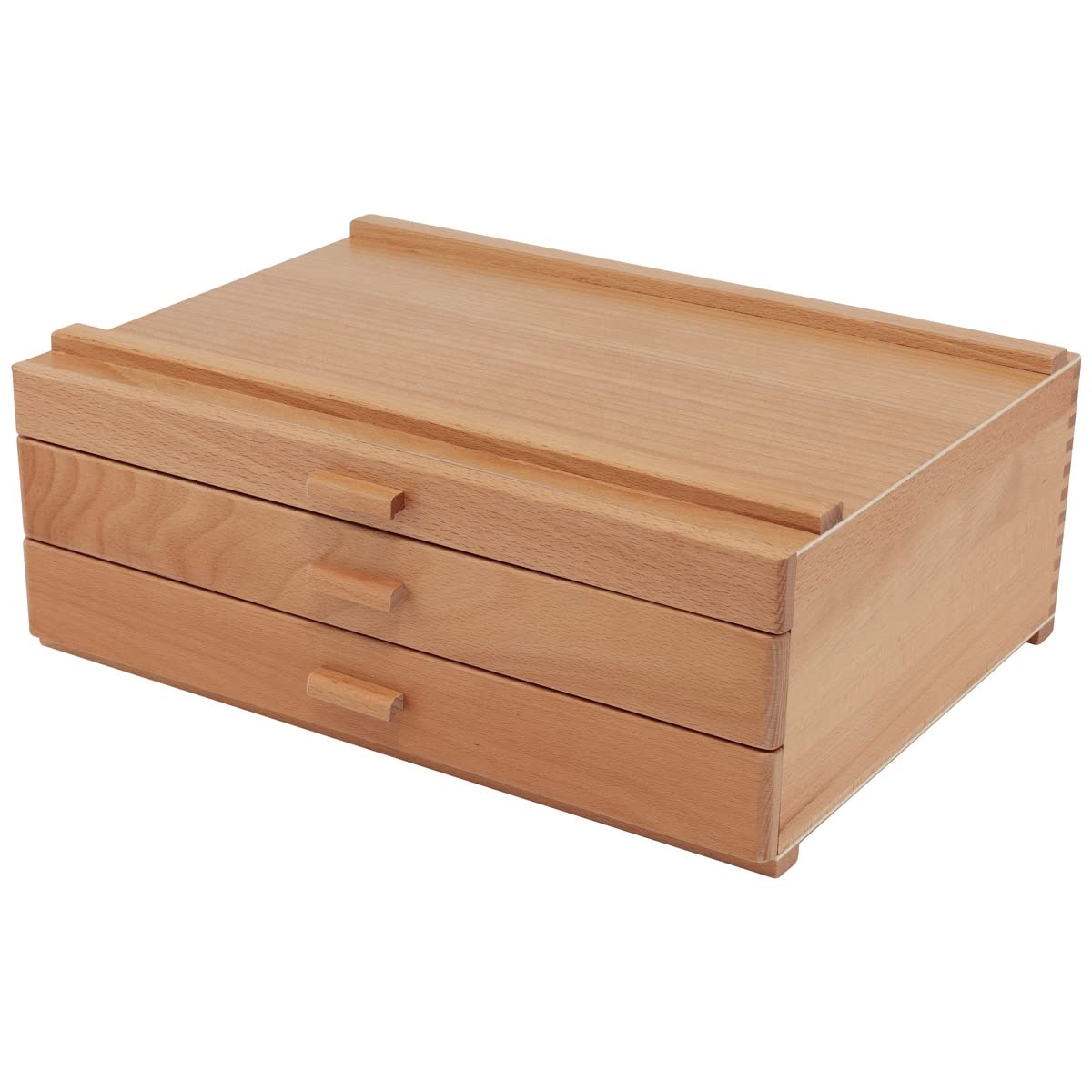 HG Art Concepts Artists Storage Chests - Premium 3-Drawer Studio Organizer for Paint Tubes, Brushes, Pencils & Markers - 2 Pack - Perfect for Art Studios, Classrooms & Home Craft Rooms