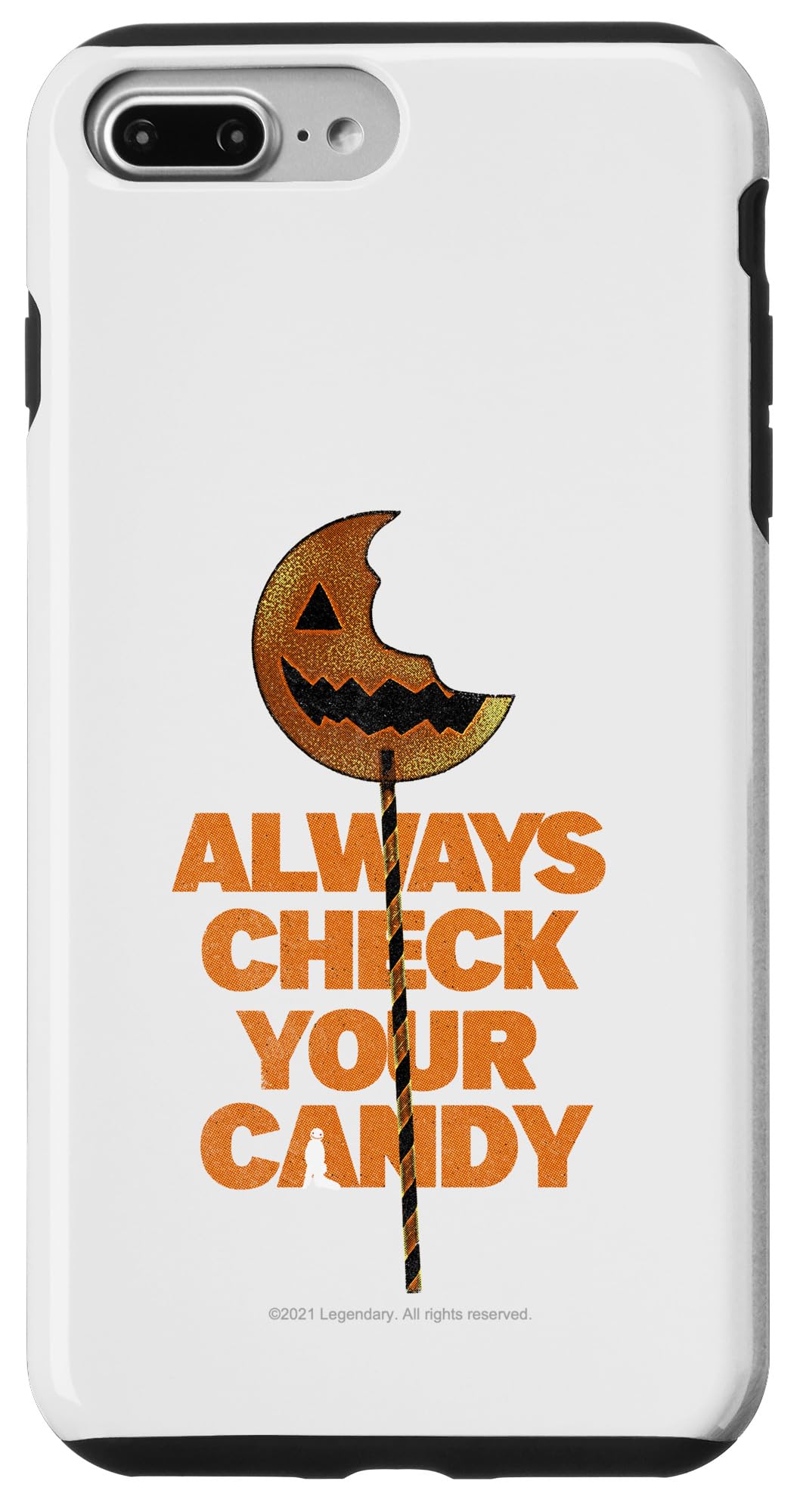 iPhone 7 Plus/8 Plus Halloween Candy Case - Durable Phone Cover for Trick or Treating | Perfect for Halloween Parties & Spooky Night Out