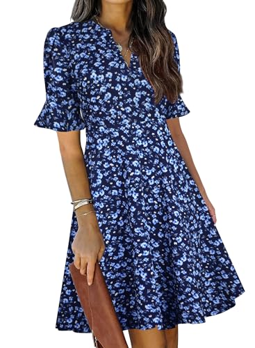 Navy Floral