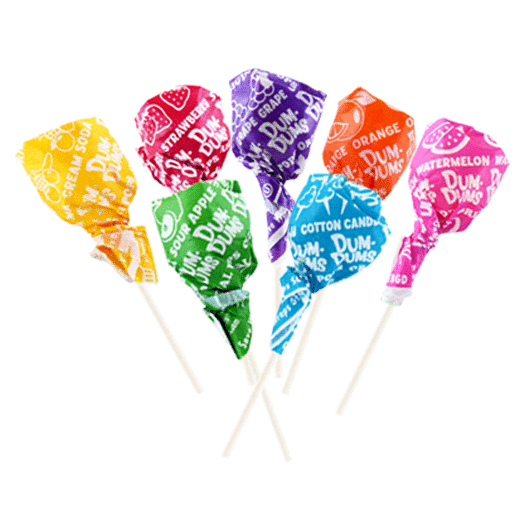 Dum Dum® Pops - 300 Count Bulk Lollipops for Parties, Halloween, Christmas & Candy Buffets - Assorted Flavors Suckers for Kids, Office & Events