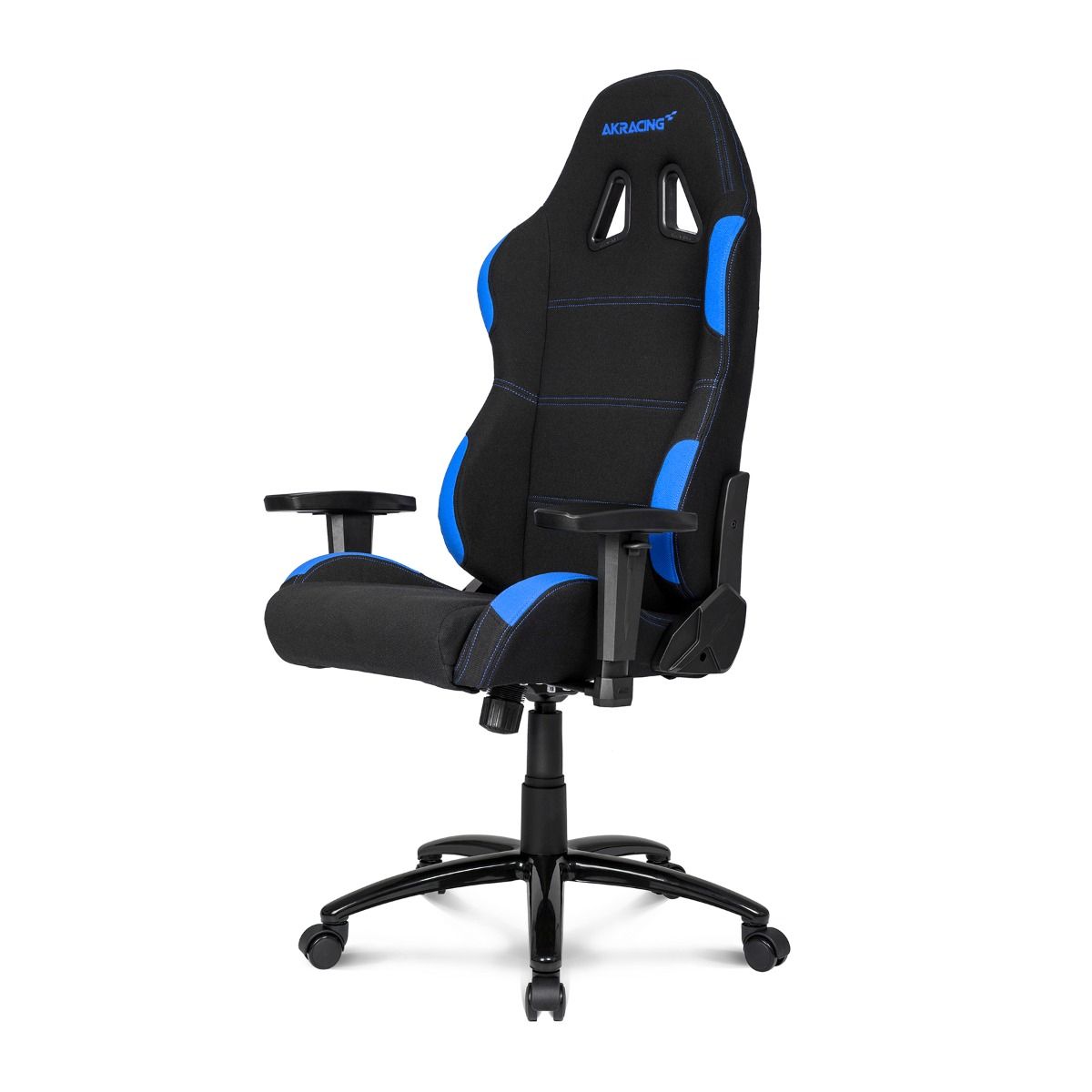 AKRacing K7012 Ergonomic Gaming Chair - High Back Racing Style with Adjustable Lumbar Support & Headrest - Black & Blue - Perfect for PC, Office, and Esports Gaming Setup