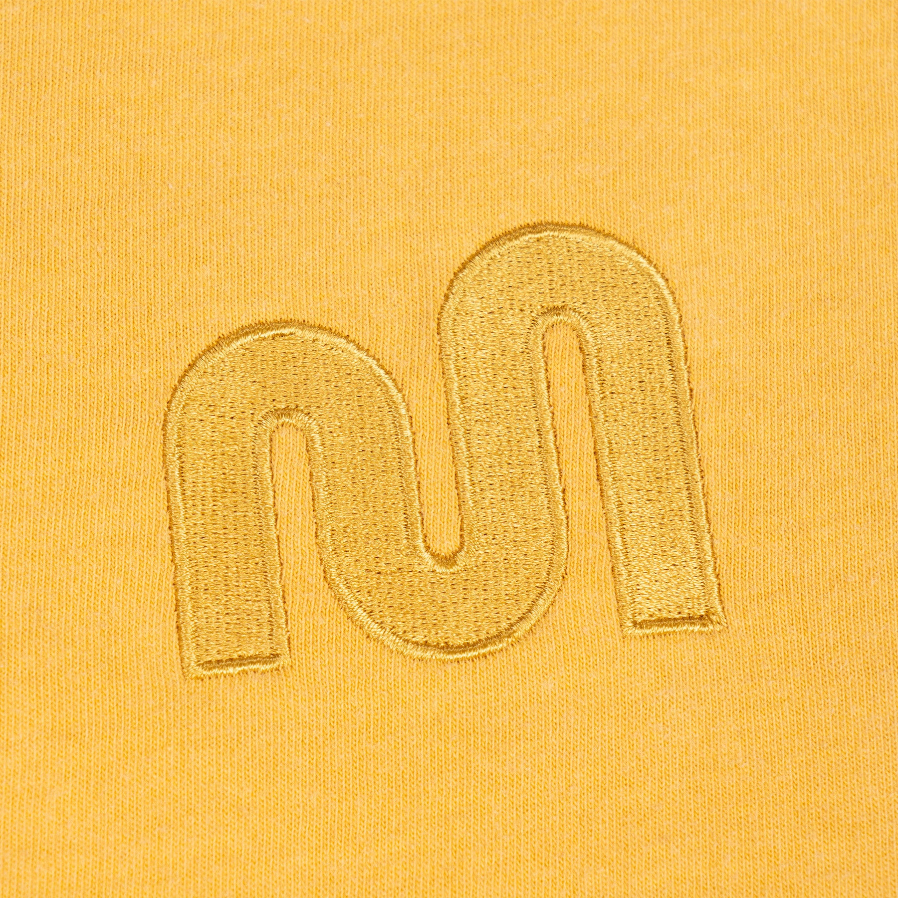 Mythical Embroidered T-Shirt for Men & Women | Soft Cotton Mustard Yellow Tee | Casual Wear, Street Style & Festival Outfits