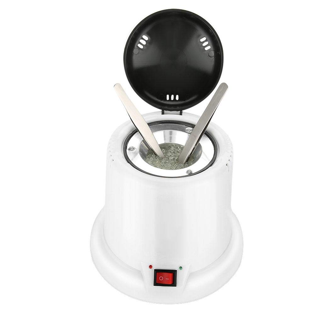 Professional Nail Sterilizer & Disinfection Machine - 150°C High Temperature Metal Tattoo Nipper Cleaning Pot Tool with Indicator Light | 30-Second Sterilization | for Salon, Tattoo Studio & Home Use